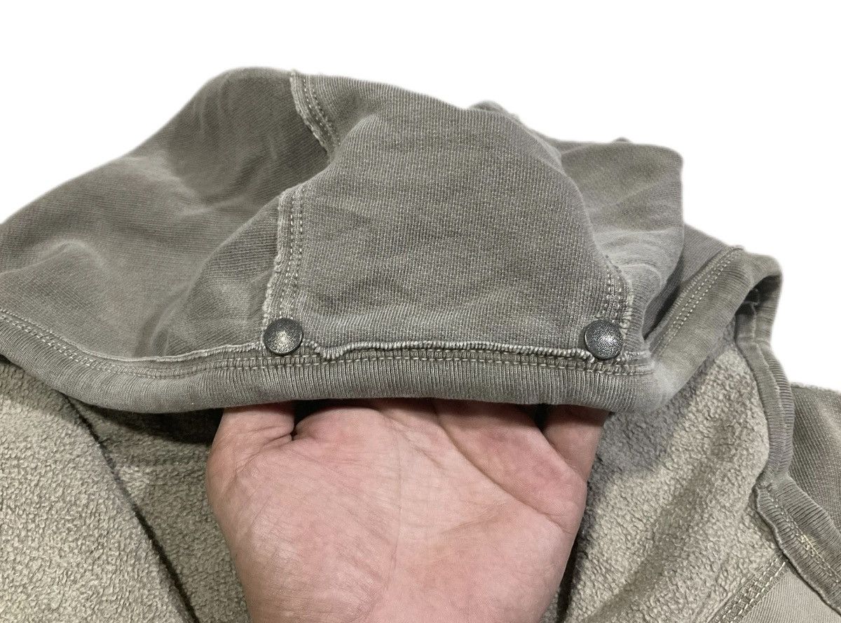 Diesel 🔥Sick Y2K Diesel Frayed Rivet Anorak Hoodie Size US L / EU 52-54 / 3 - 6 Thumbnail
