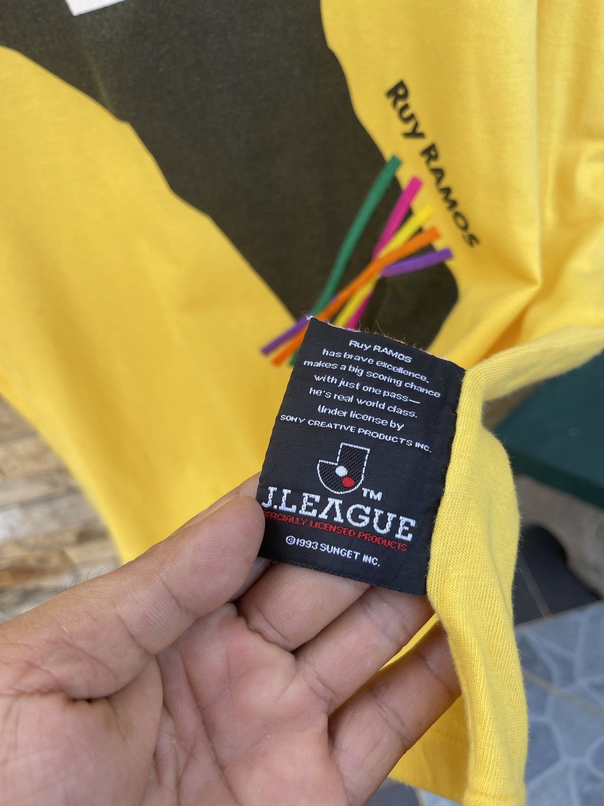 Vintage Rare🔥Vtg 90s Ruy Ramos J.League Officially Licenseo Product Size US XXL / EU 58 / 5 - 5 Thumbnail