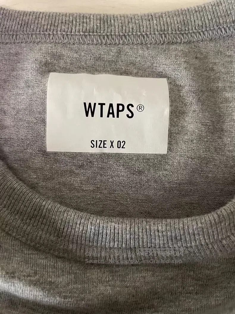 Wtaps Wtaps Long-sleeve Cotton T-shirt, Light Gray Size US M / EU 48-50 / 2 - 3 Thumbnail
