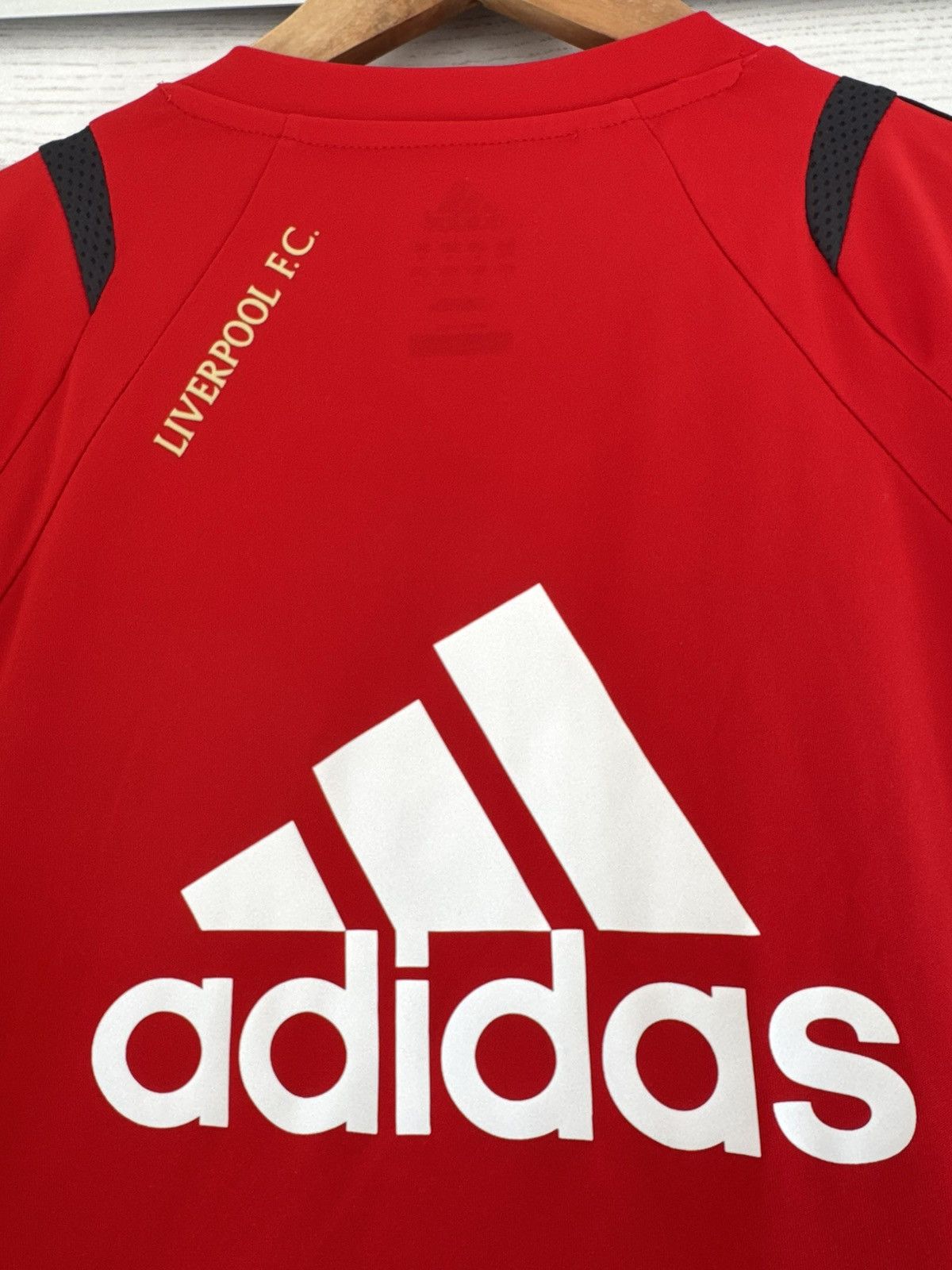 Adidas Liverpool 2009-2010 Soccer Training Jersey Football Shirt Size US L / EU 52-54 / 3 - 10 Thumbnail