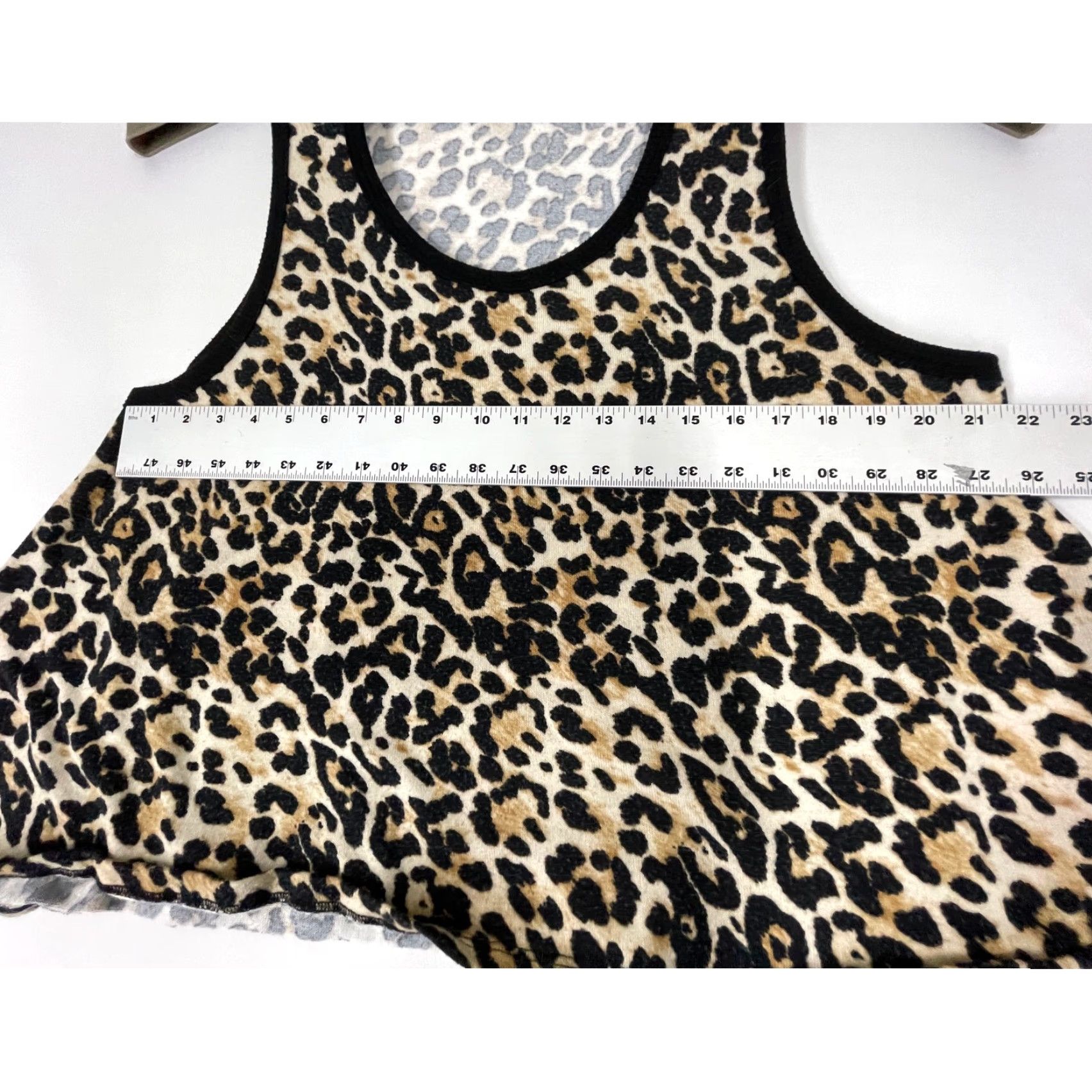 Vintage Cato Tank Top Womens Plus 18W Brown Black Cheetah Print Sleeveless Y2K Shirt Womens Size XXL / US 16-18 / IT 52-54 - 3 Thumbnail