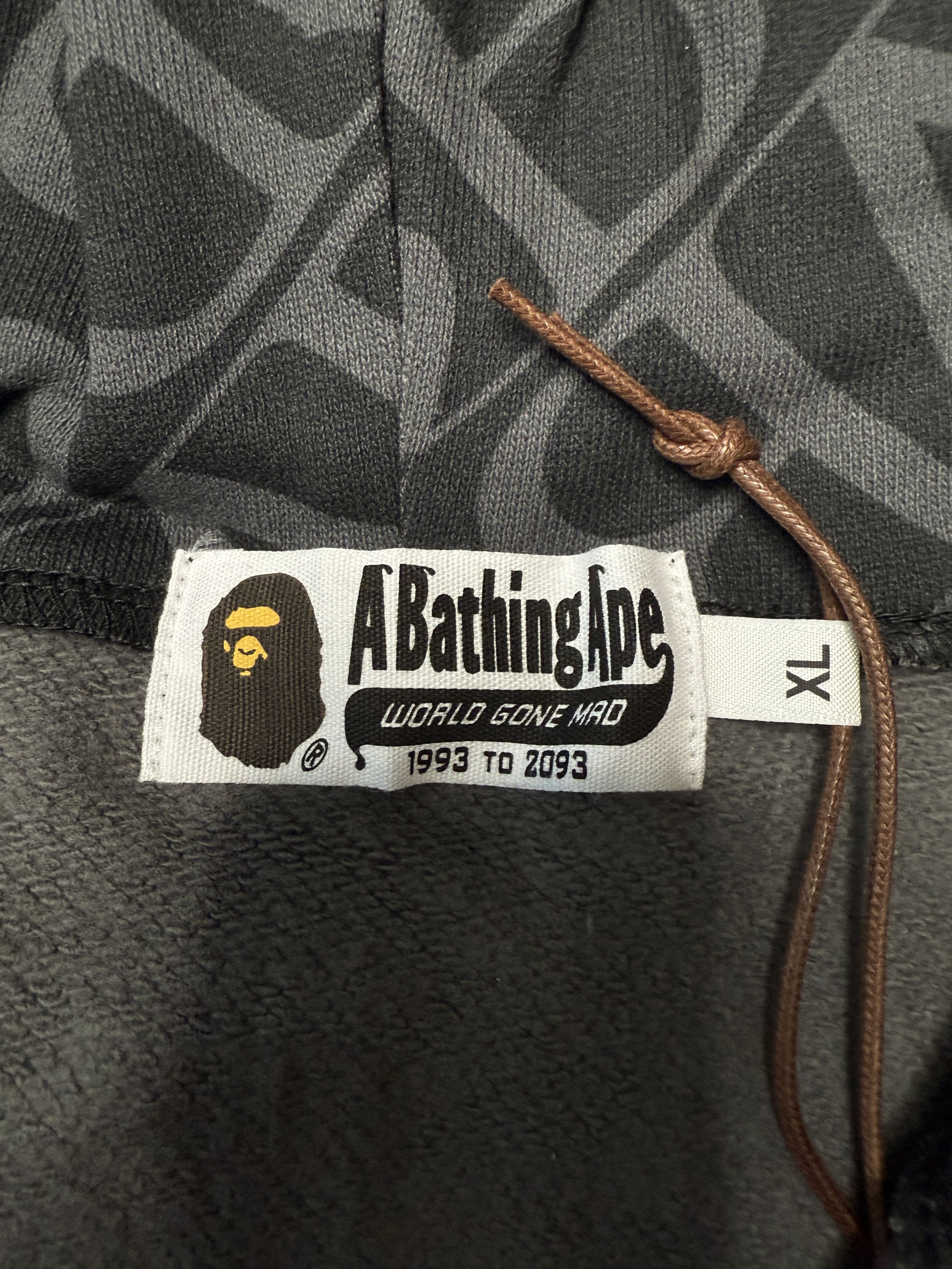 Bape SPORT MONOGRAM SHARK HOODIE Size US XL / EU 56 / 4 - 16 Thumbnail
