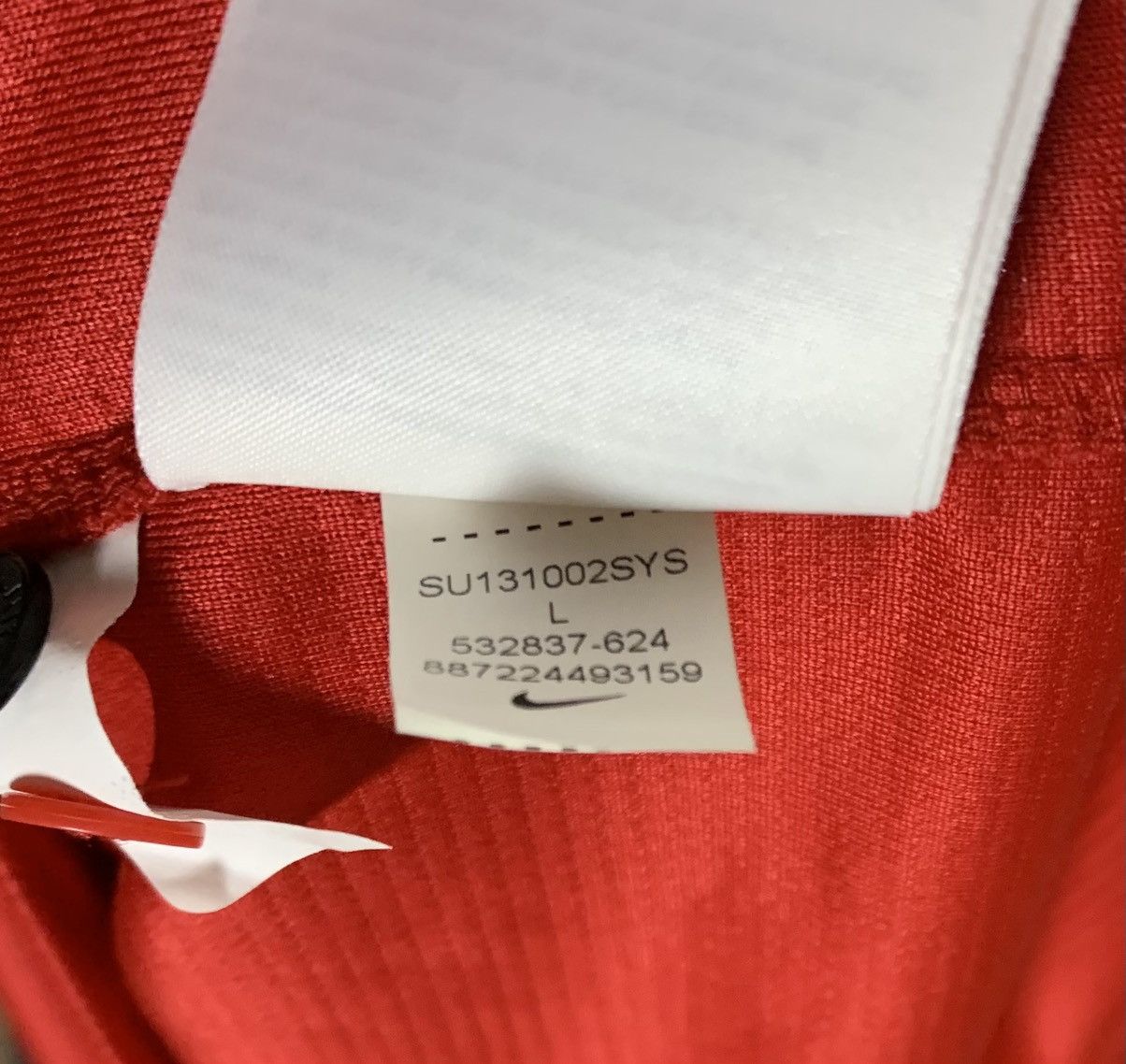 Nike Manchester United Nike Soccer Jersey Football Size-L Size US L / EU 52-54 / 3 - 7 Thumbnail