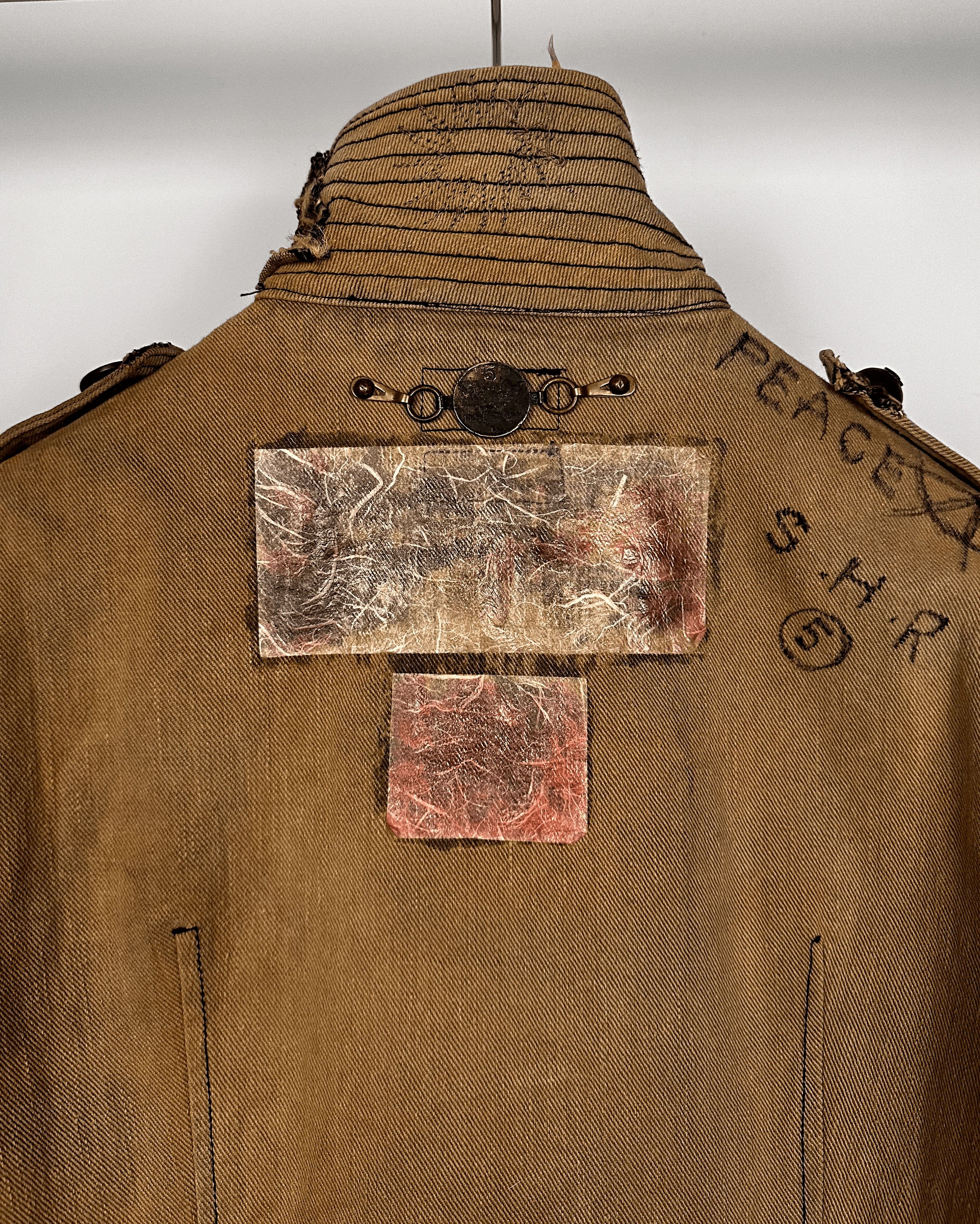 Share Spirit Homme Share Spirit Military Chainmail Distressed Field Jacket Size US M / EU 48-50 / 2 - 13 Thumbnail