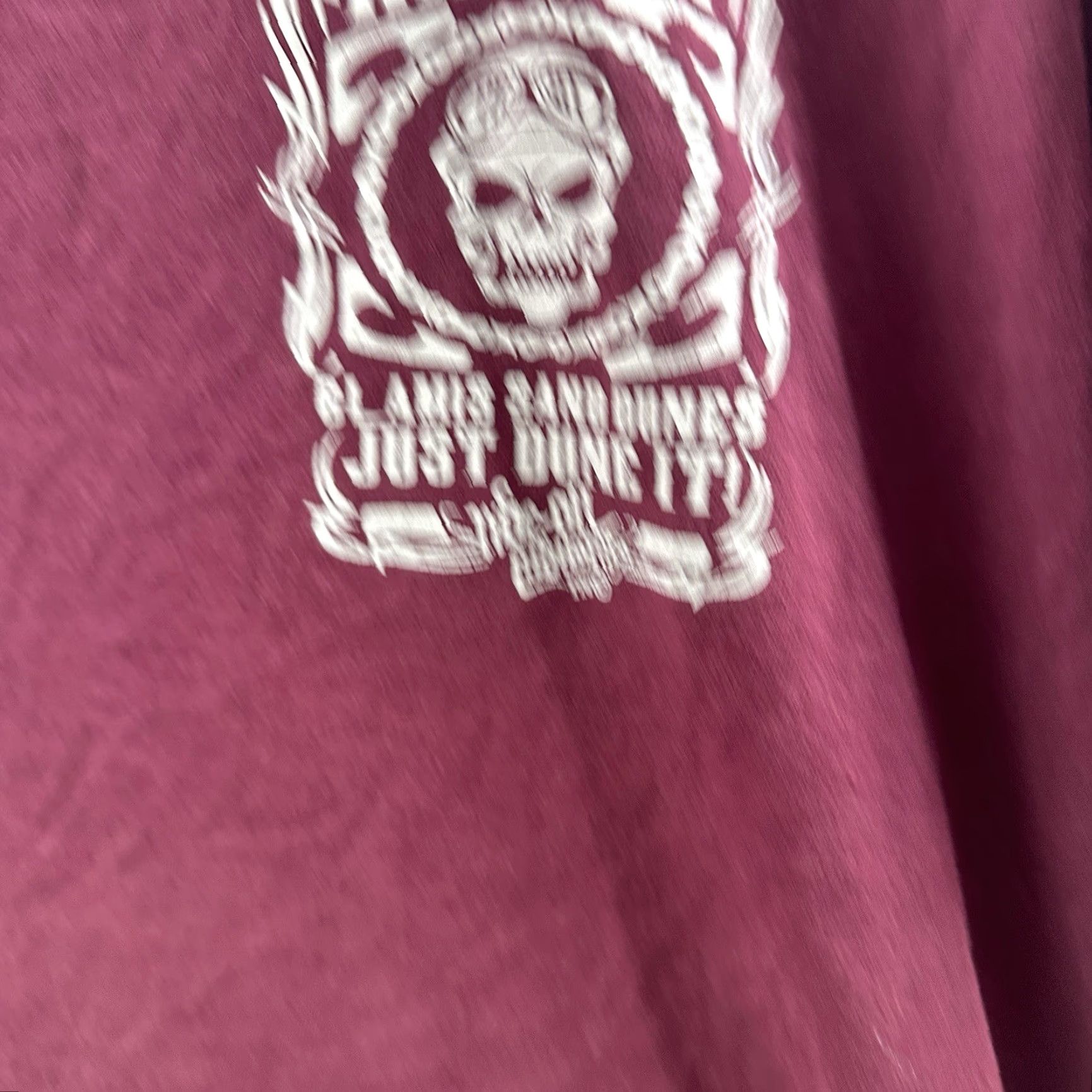 Gildan Glamis Shirt Desert Mechanic Skull XL Mens Ride On Industries Distressed Size US XL / EU 56 / 4 - 6 Thumbnail