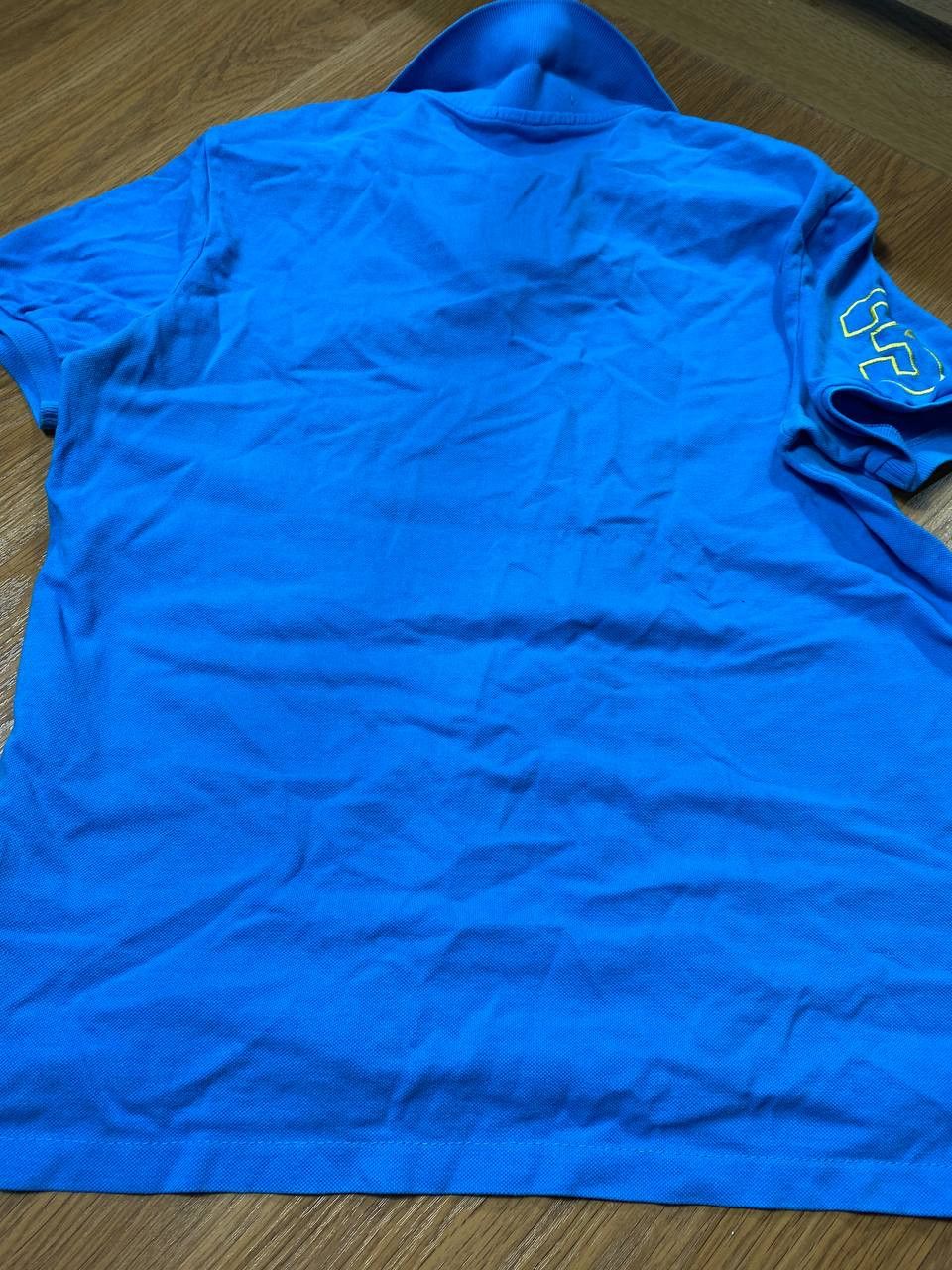 Polo Ralph Lauren × Vintage Vintage 90s Polo Ralph Lauren Jeans Co Bike Graphic T Shirt Size US M / EU 48-50 / 2 - 20 Thumbnail