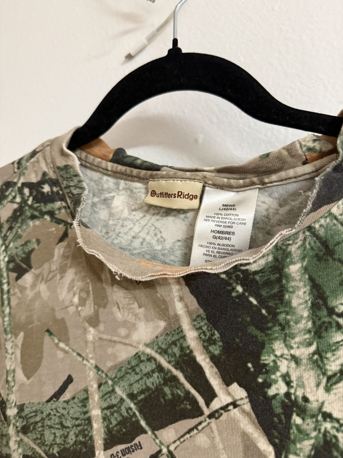 Other Distressed real tree camo long sleeve Size US M / EU 48-50 / 2 - 2 Thumbnail