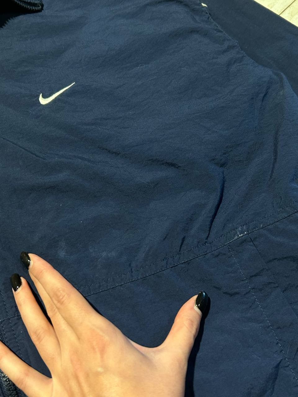 Nike Vintage Nike Track Jacket Nylon Top Striped 2000s Size US L / EU 52-54 / 3 - 8 Thumbnail