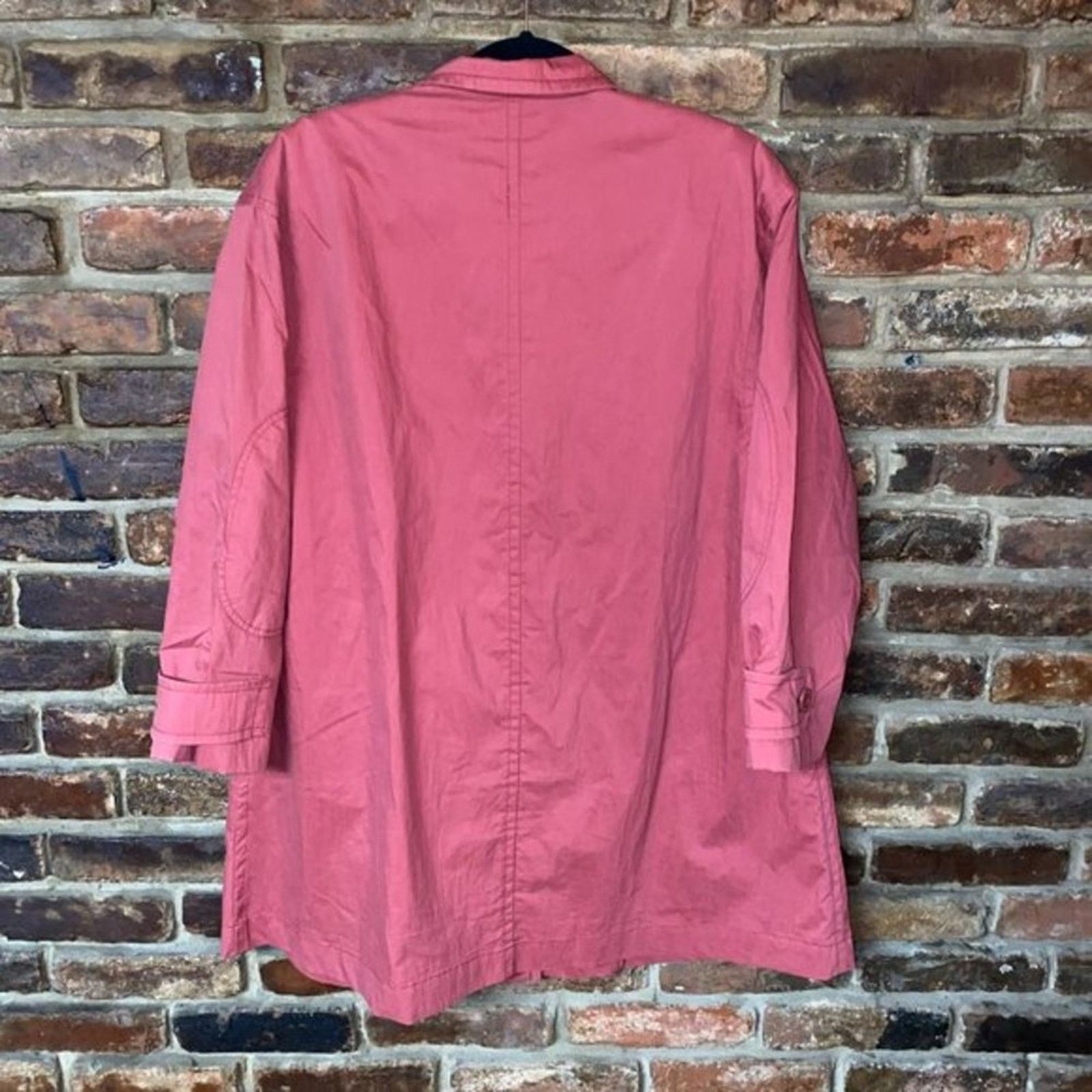 London Fog London Fog Blush Pink Button Down Windbreaker Jacket Small Size S / US 4 / IT 40 - 6 Thumbnail