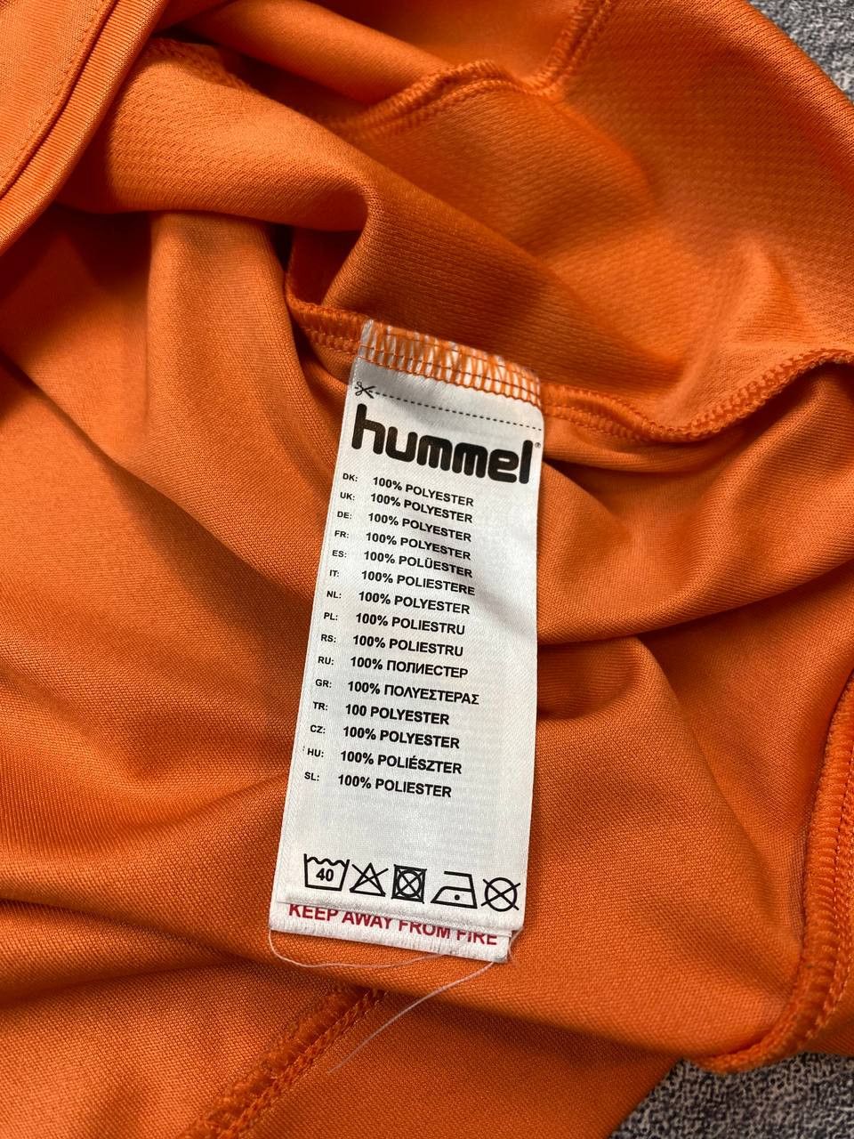 Hummel FC Glasgow Rangers Soccer jersey hummel orange 32RED Size US S / EU 44-46 / 1 - 11 Thumbnail