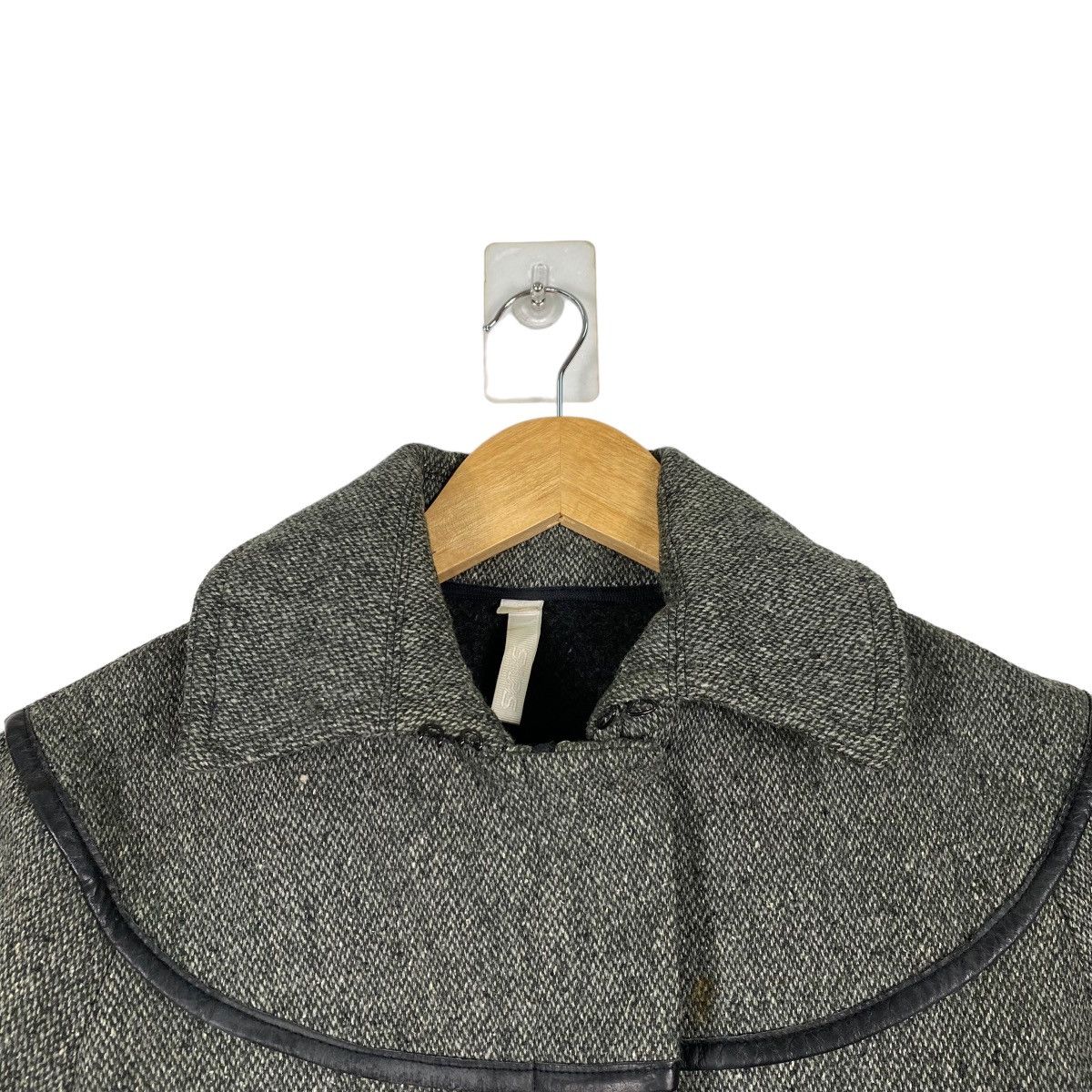 Designer × Silas Silas women wool overcoat jacket Size XS / US 0-2 / IT 36-38 - 4 Thumbnail
