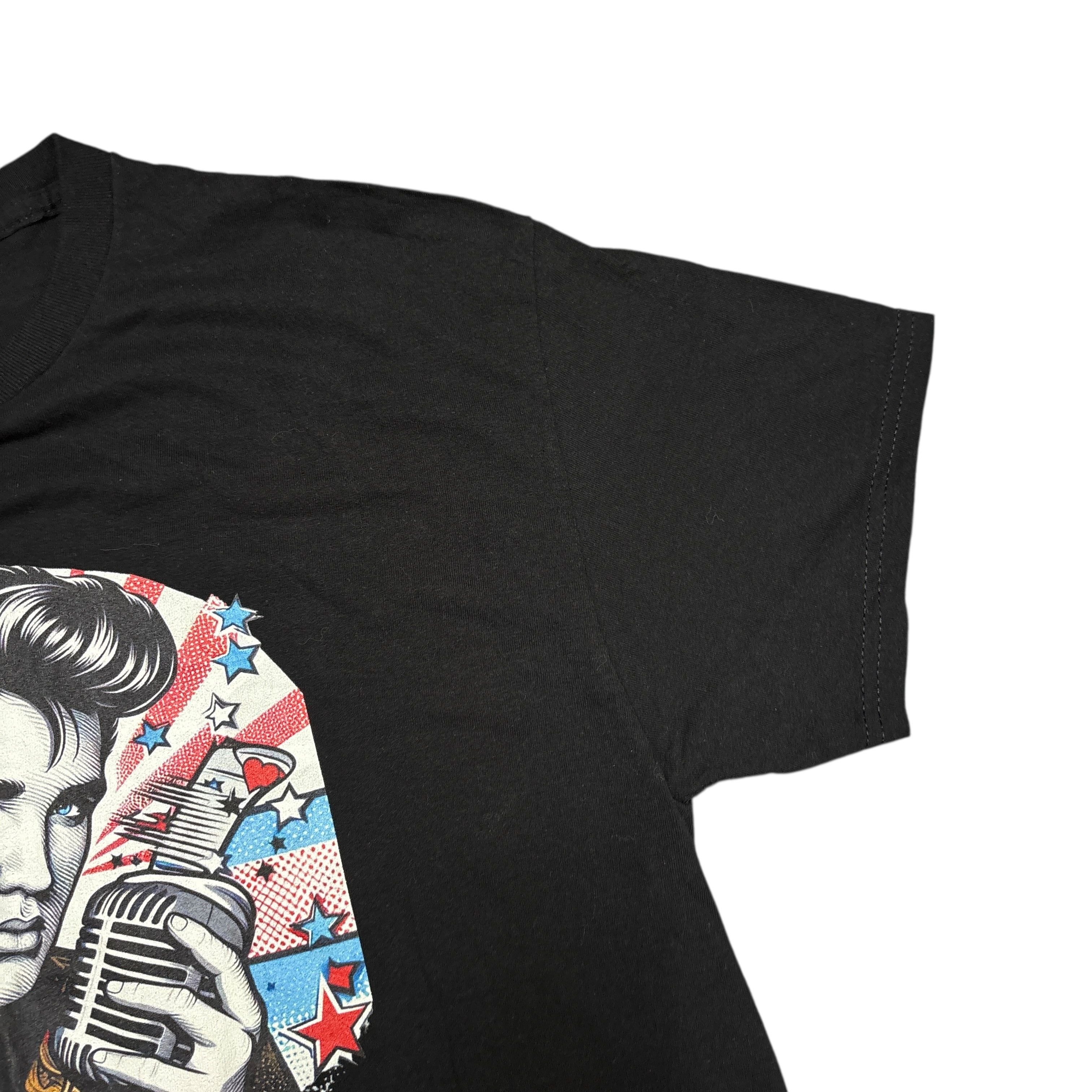 Band Tees Elvis Presley Shirt Tour Concert Rock N Roll Band Tee Size US L / EU 52-54 / 3 - 6 Thumbnail