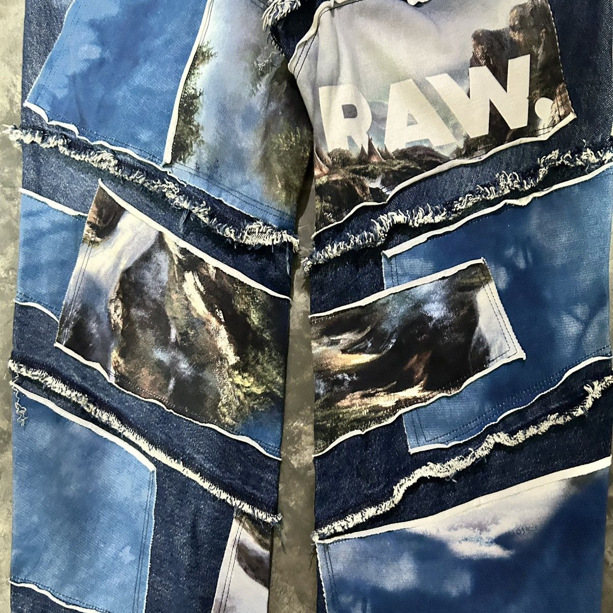 G-Star Jaden Smith x G-Star Raw Forces of Nature Denim Jeans Size US 34 / EU 50 - 16 Thumbnail