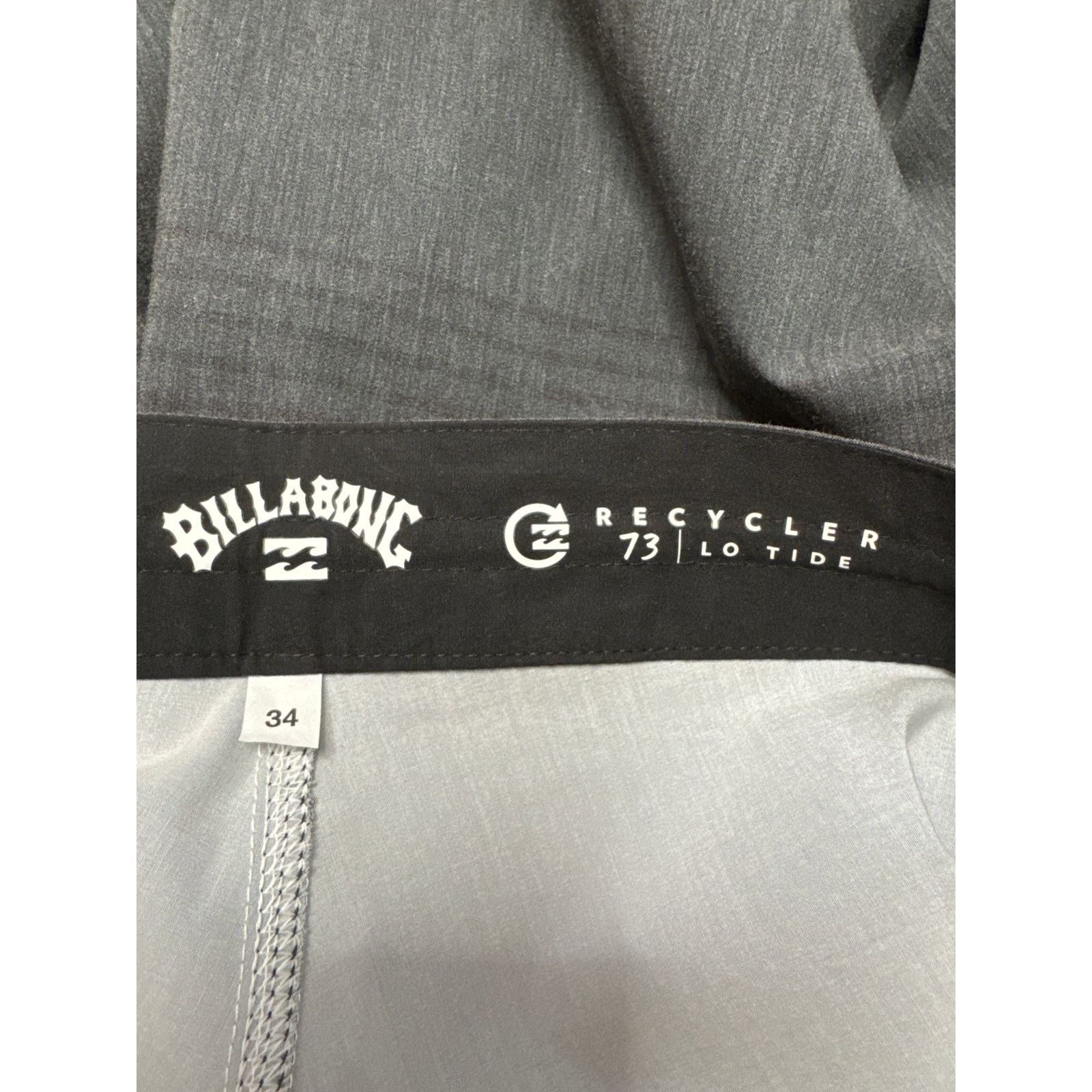 Billabong NWT Men’s Billabong Low Tide Board Shorts 34 Mid Length Gray Size US 34 / EU 50 - 4 Thumbnail