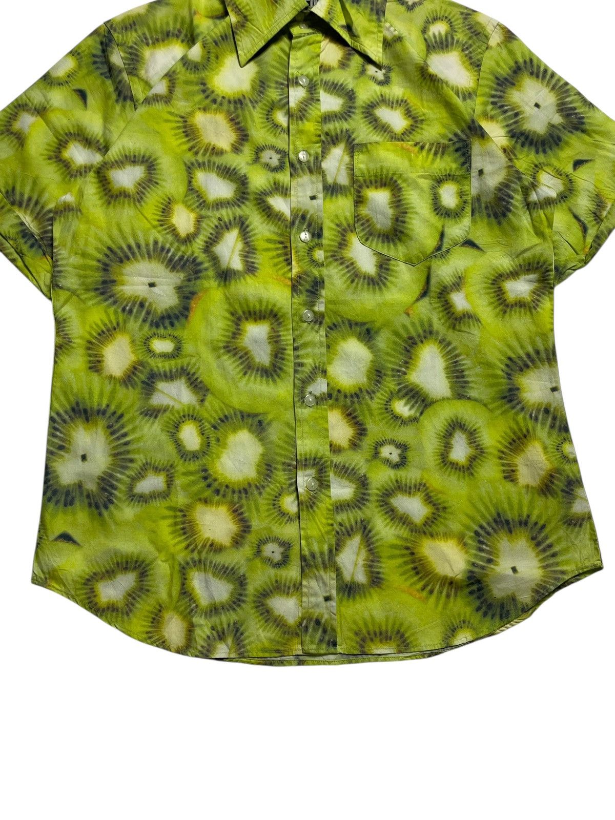 PPFM 2000’s PPFM - Piece Paradise Magic Kiwi All Overprint Shirt Size US M / EU 48-50 / 2 - 6 Thumbnail