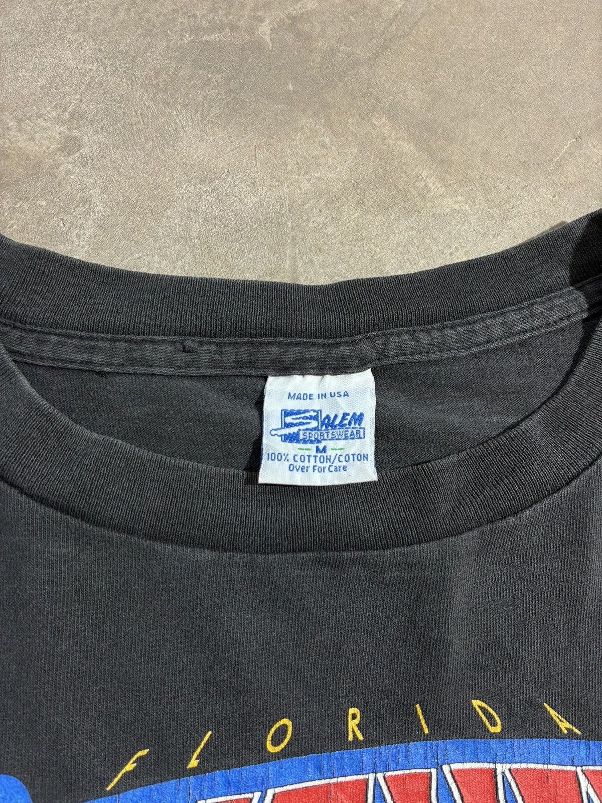 Salem Sportswear Vintage 1993 Salem Sportswear Florida Panthers NHL t shirt Size US M / EU 48-50 / 2 - 4 Thumbnail