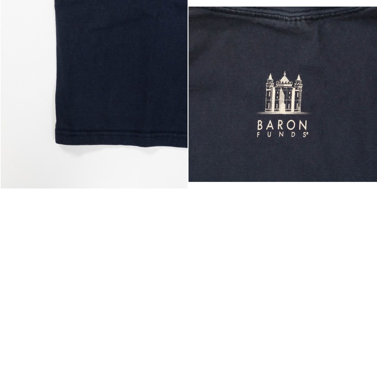 Hanes VINTAGE Hanes Beefy-T T-Shirt Men's Blue 2000s 2004 Empire State Trading Barons Funds Art Sports USA Logo Crew Neck Short Sleeve M Size US M / EU 48-50 / 2 - 8 Thumbnail