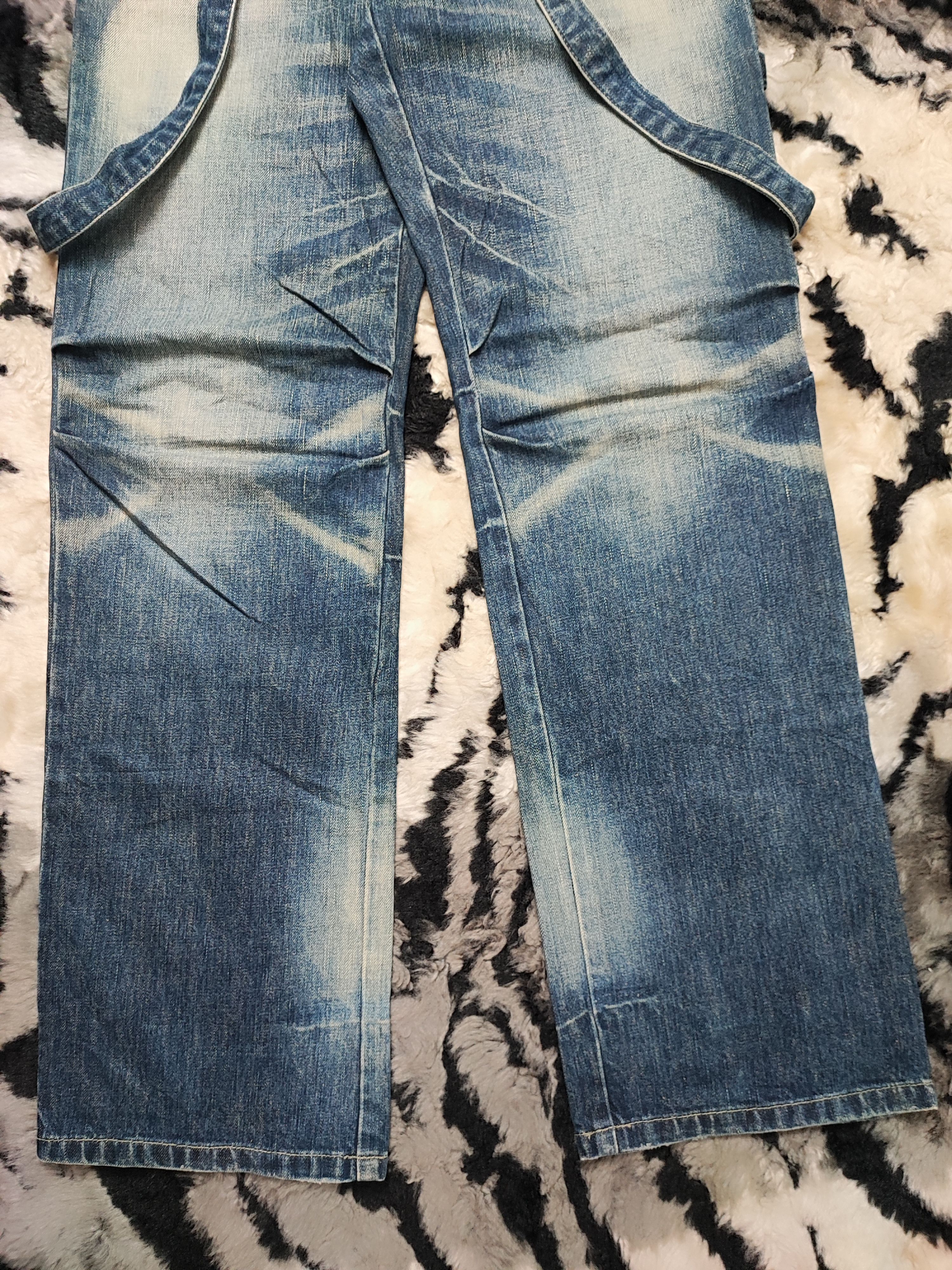 PPFM PPFM Bondage Punk Distressed Jeans ERD Grunge Chrome Size US 29 - 4 Thumbnail