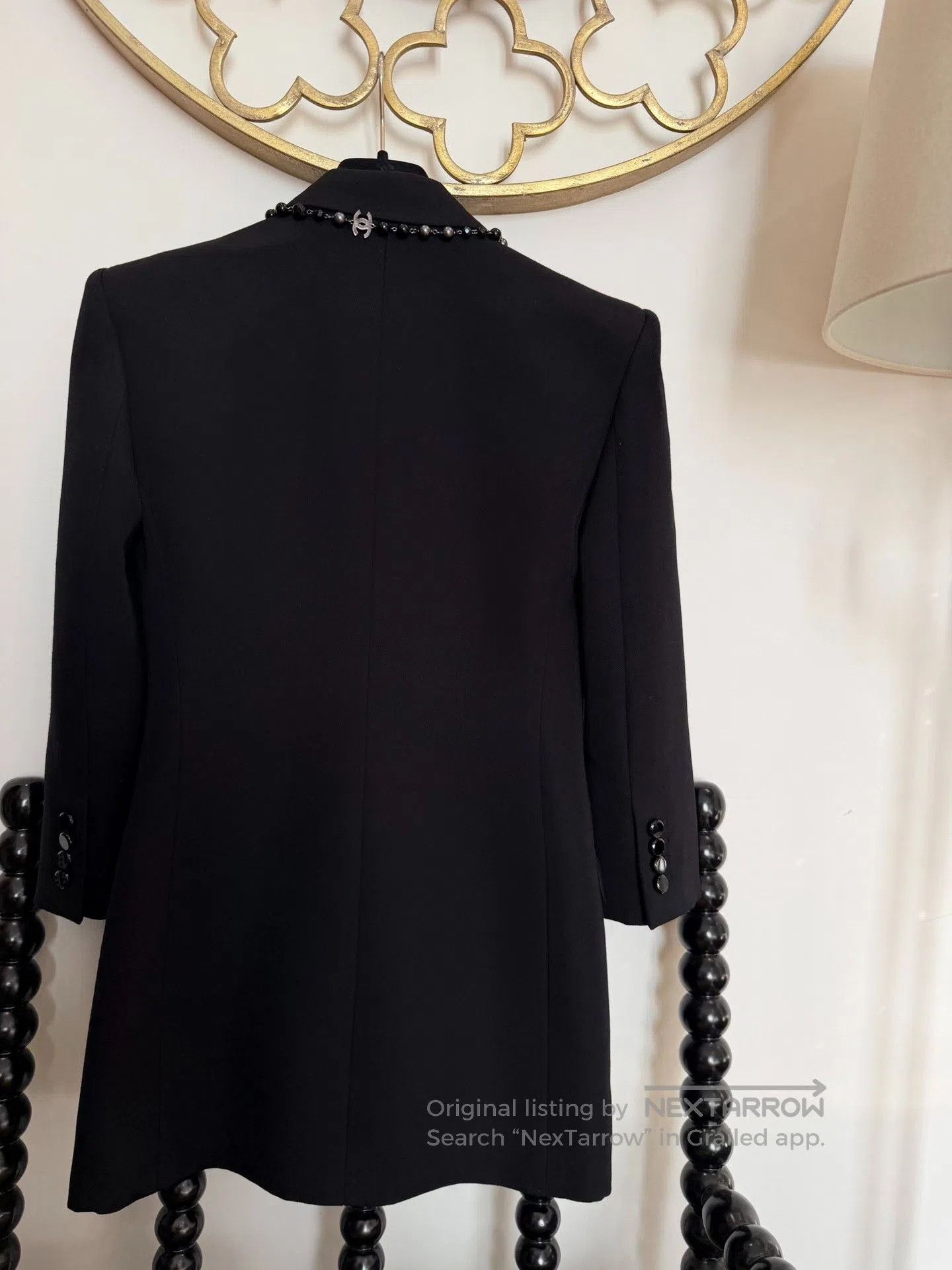 Saint Laurent Paris Saint Laurent Black Double. Size M / US 6-8 / IT 42-44 - 5 Thumbnail