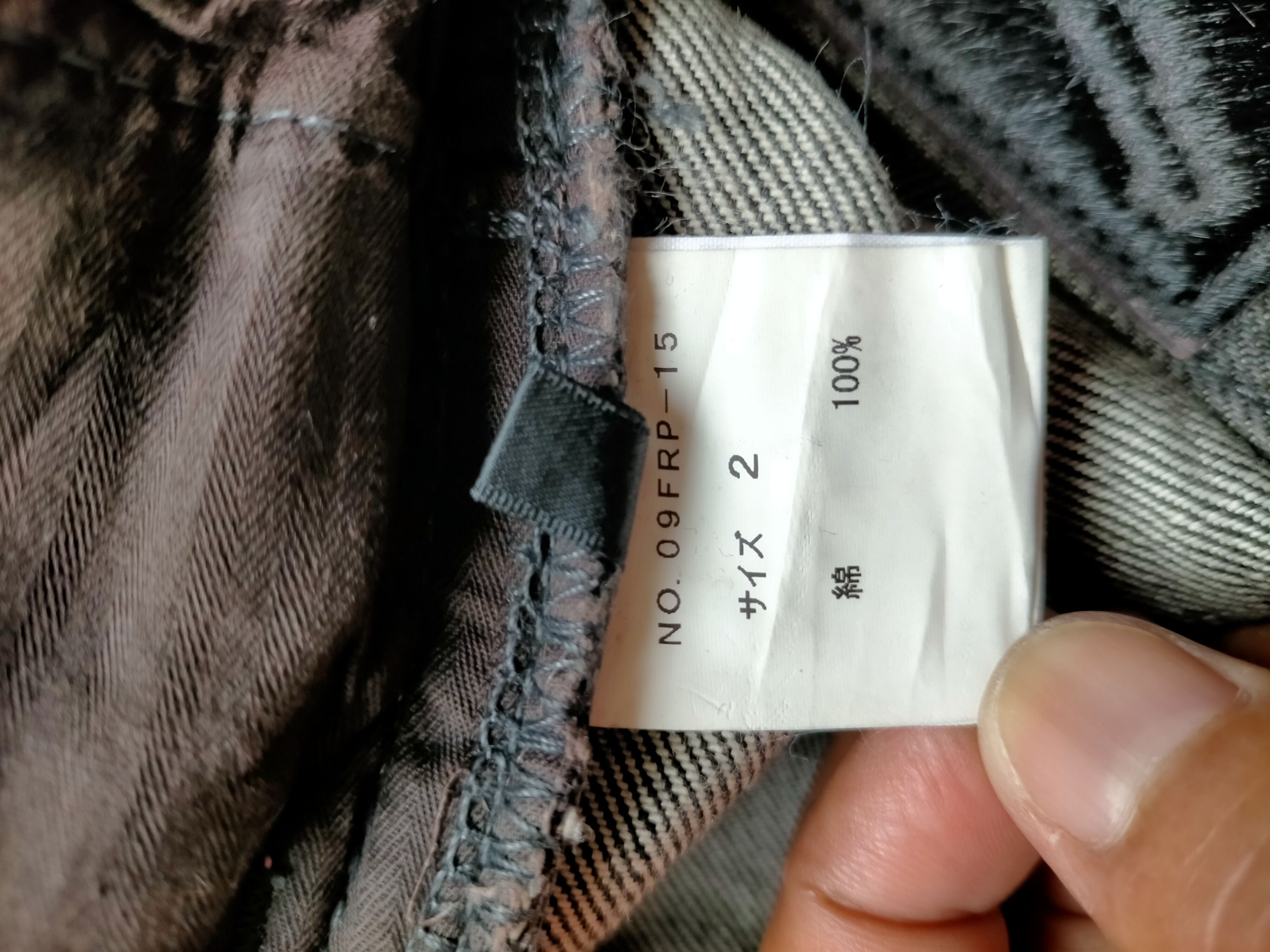 If Six Was Nine Roar Guns Made in Japan Punk style Black Denim Size US 31 - 22 Thumbnail