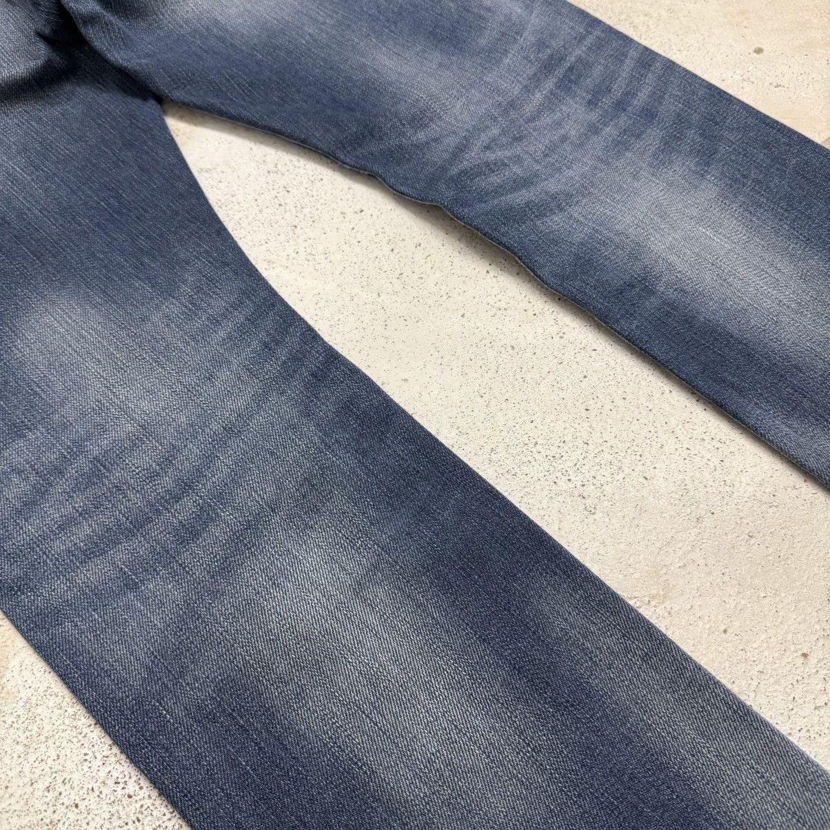 Japanese Brand Back Number Relaxy Distressed Denim Pants Size US 35 - 13 Thumbnail