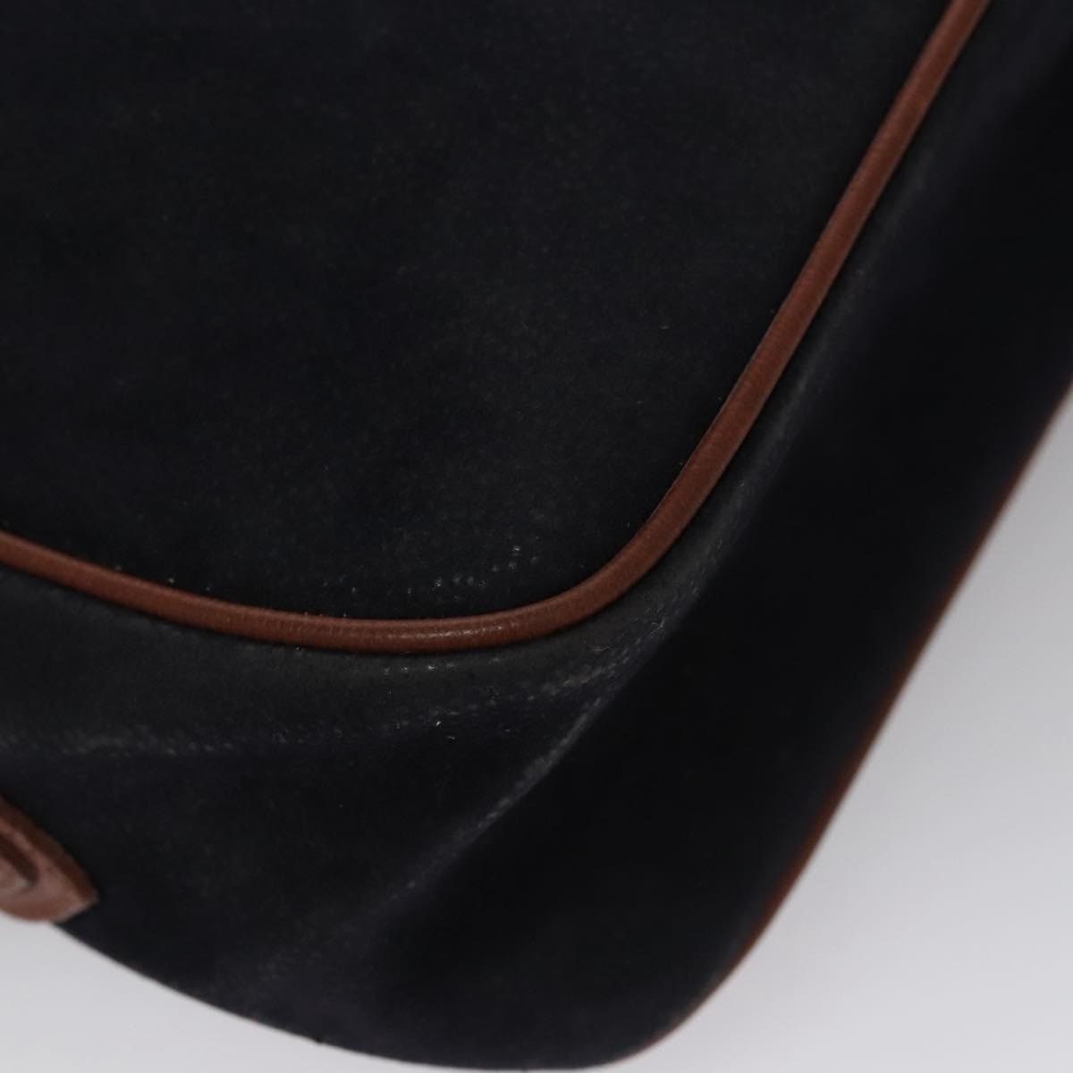 Burberry Burberry Shoulder Bag Suede Navy Size ONE SIZE - 11 Thumbnail