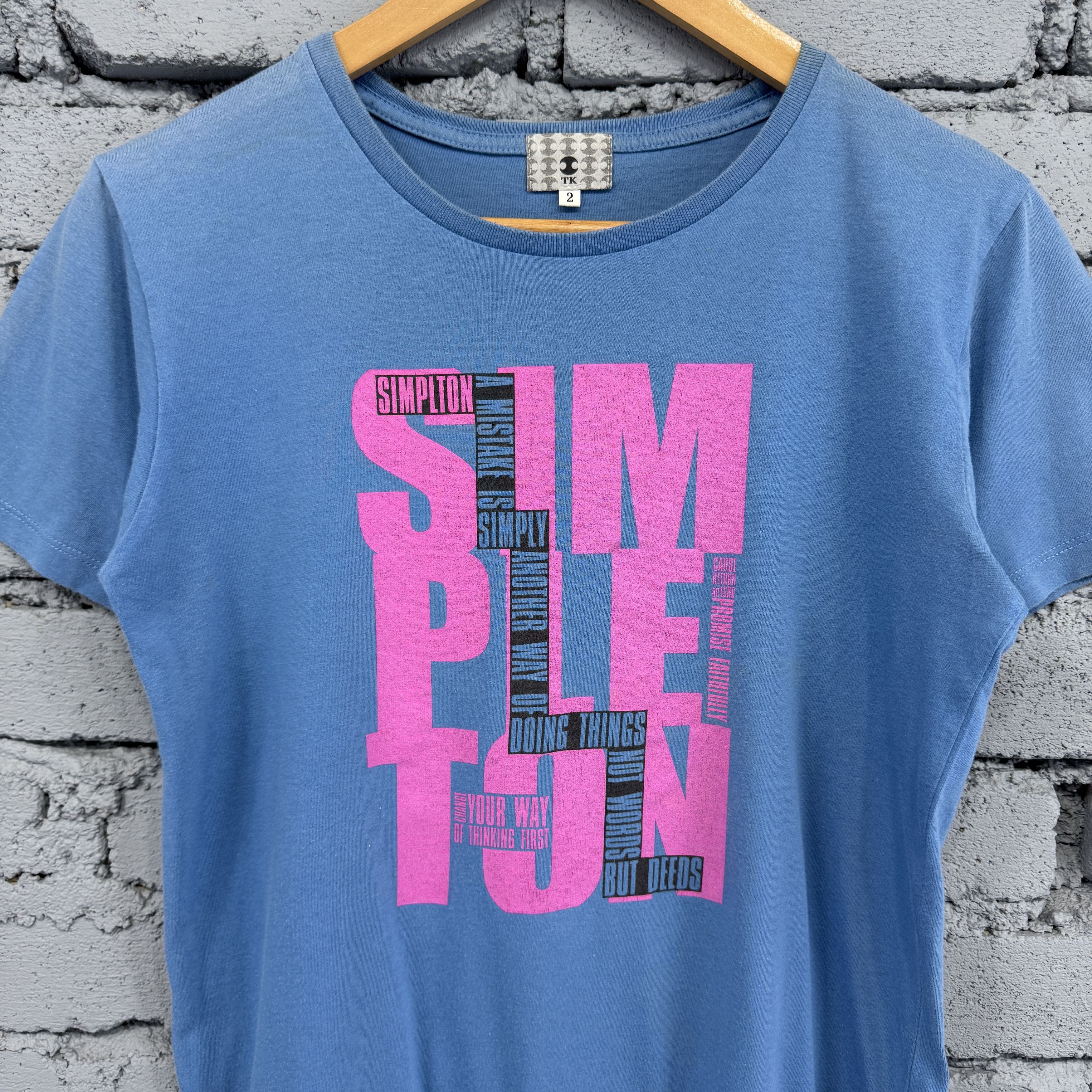 Takeo Kikuchi Japanese Brand Takeo Kikuchi Simplton Tshirt Size US S / EU 44-46 / 1 - 3 Thumbnail