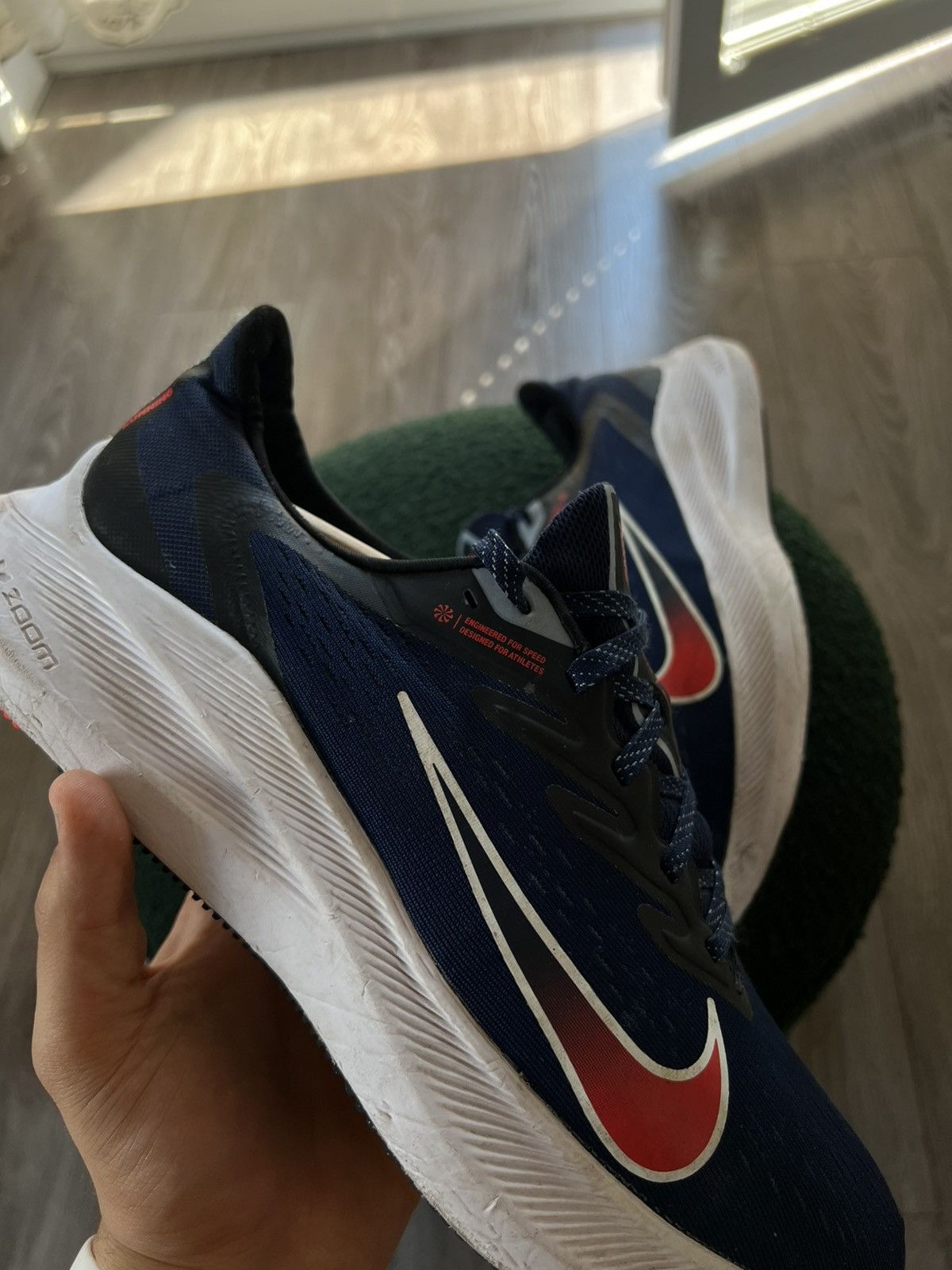 Japanese Brand × Nike ‼️Nike Running Zoom Winflo Fly Carbone Style Sneakers‼️ Size US 9.5 / EU 42-43 - 12 Thumbnail