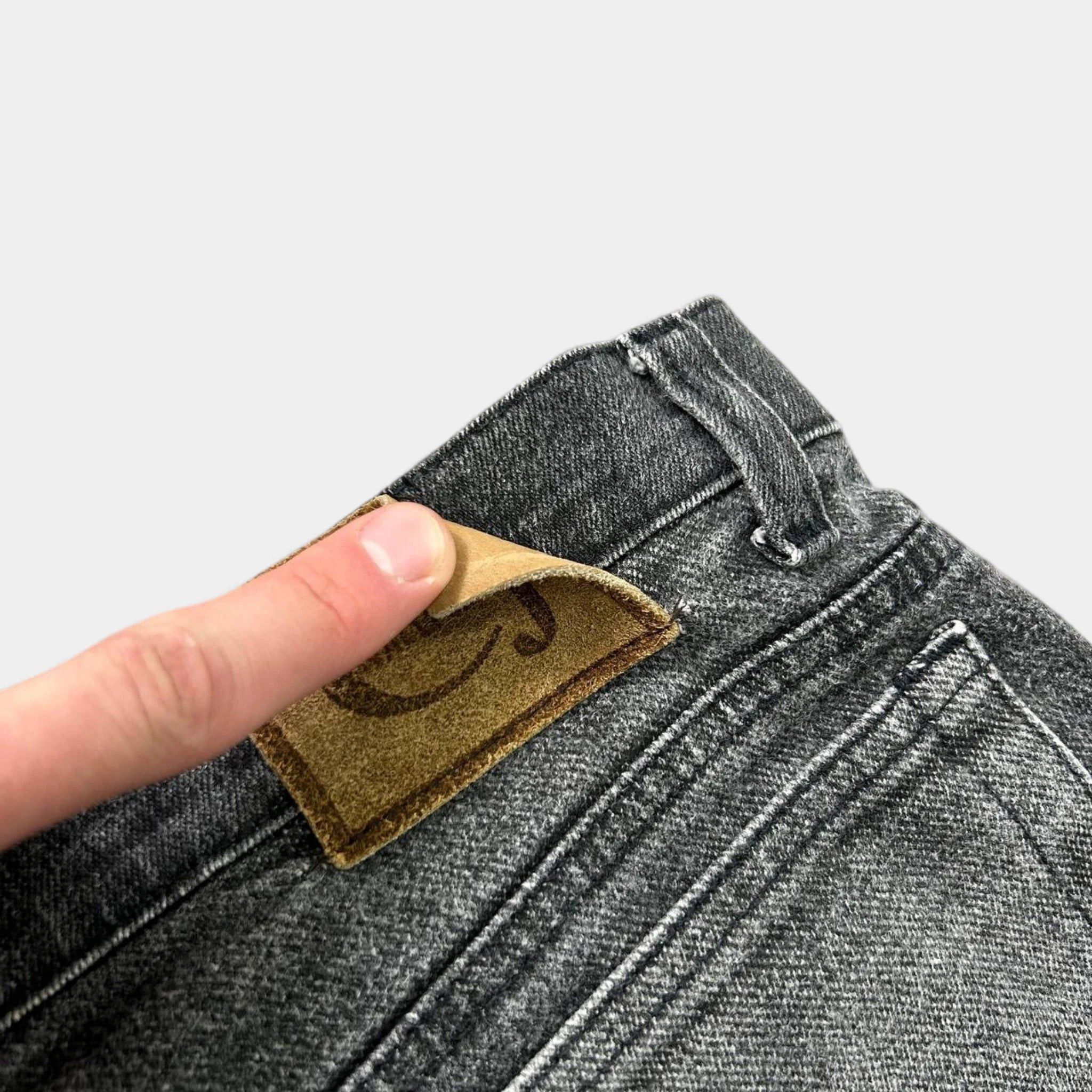 Roberto Cavalli Cavalli Jeans Printed Denim Effect Jeans Size ONE SIZE - 7 Thumbnail