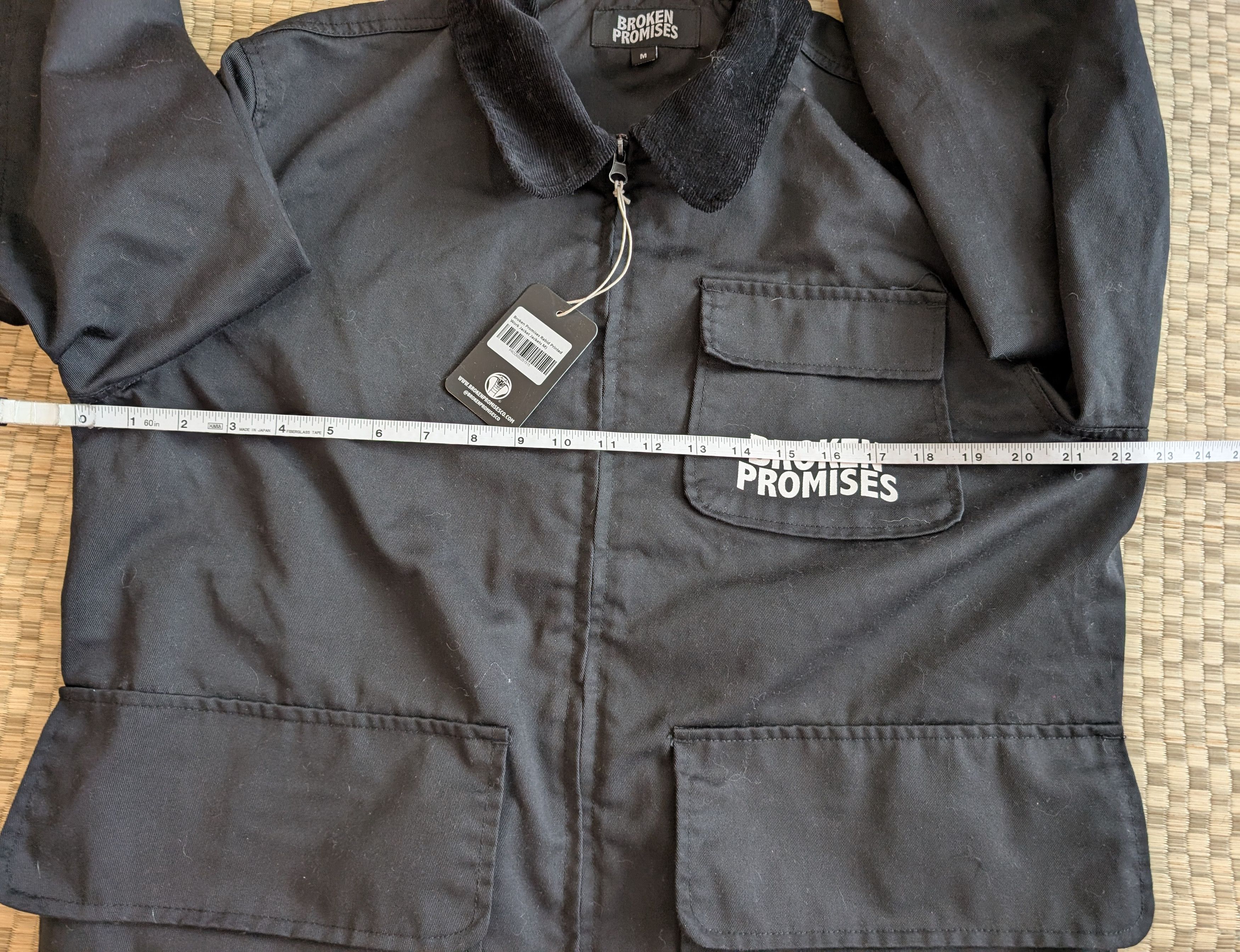 Broken Promises Co. NWT Broken Promises Rabid Printed Work Jacket Size US M / EU 48-50 / 2 - 6 Thumbnail