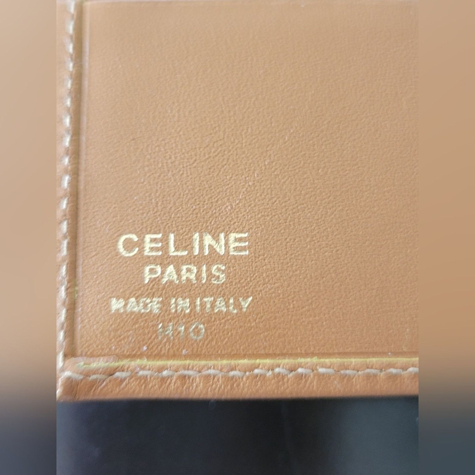 Celine CELINE Macadam Triomphe Bi-Fold Wallet Canvas Authentic Size ONE SIZE - 6 Thumbnail