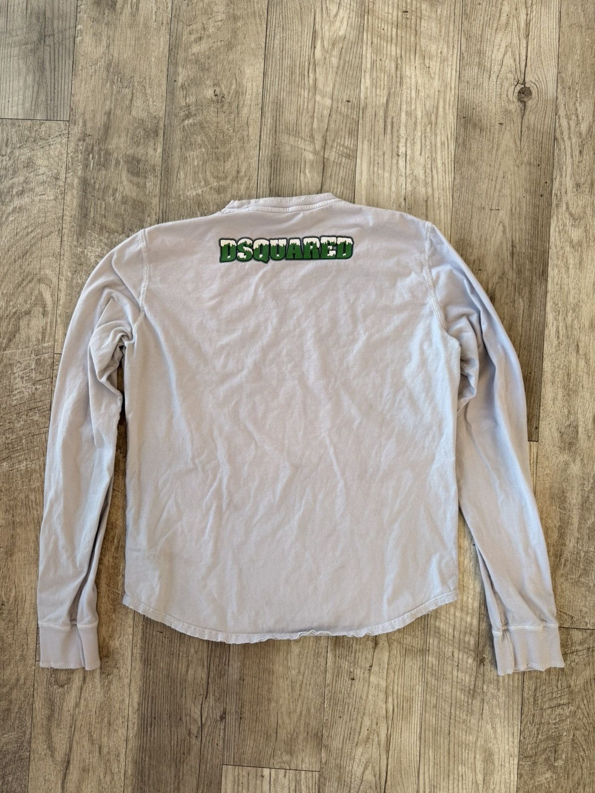 Dsquared2 FW 2004 Twin Pines distressed longsleeve Size US XL / EU 56 / 4 - 3 Thumbnail