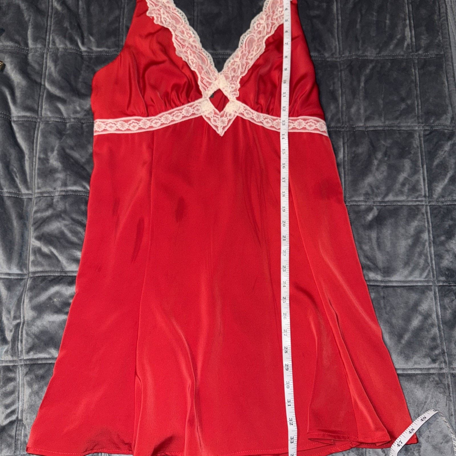 Other Wild Fable NWT Y2K RED Baby Doll LACE Holiday Dress Sz L Size L / US 10 / IT 46 - 12 Thumbnail