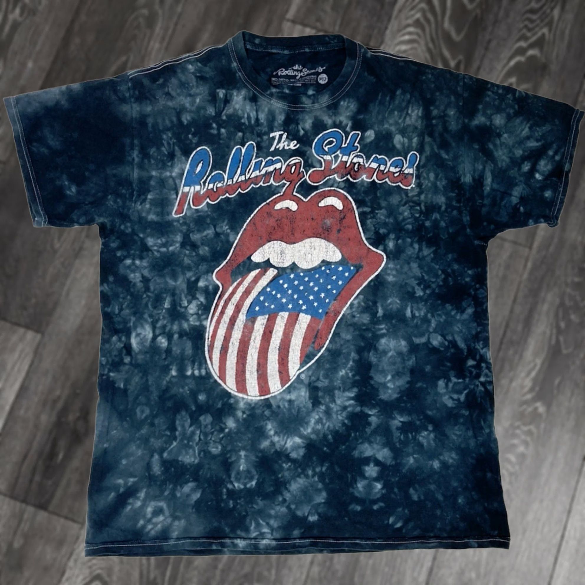 Vintage VINTAGE The Rolling Stones Tour Of America 78 Graphic T-shirt Men Medium Tie Dye Music Shirt Mens Size US M / EU 48-50 / 2 - 1 Thumbnail
