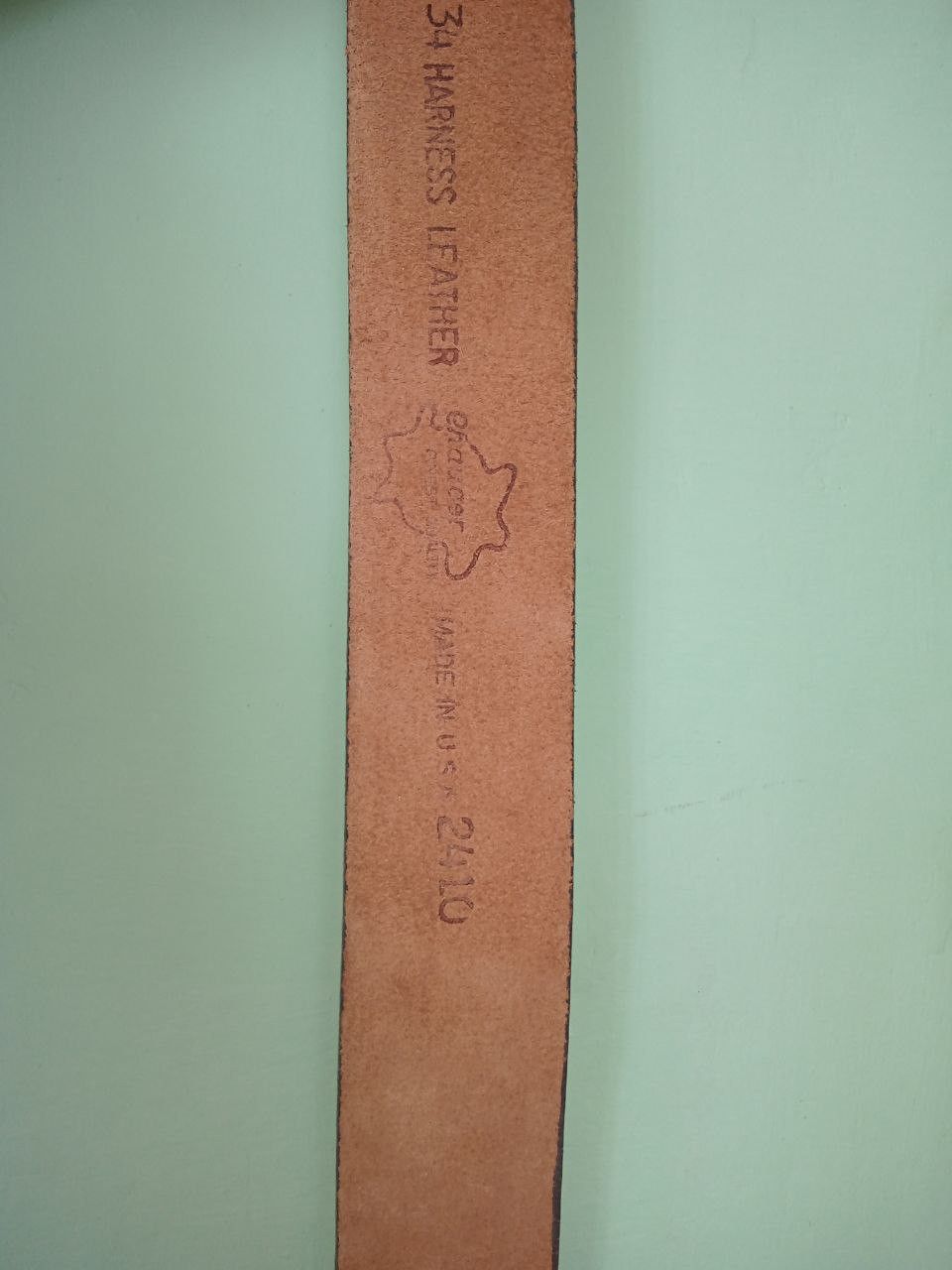 Other Chaucer harness leather belt. Made in USA. Size ONE SIZE - 6 Thumbnail