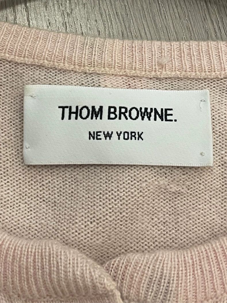 Other Thom Browne Light pink cardigan jacket Size M / US 6-8 / IT 42-44 - 5 Thumbnail