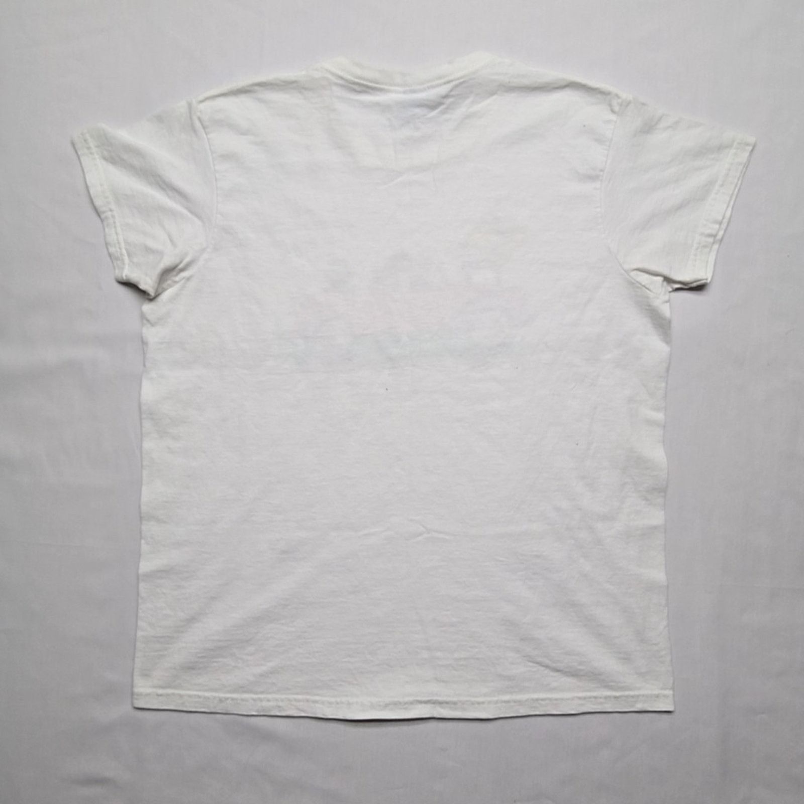 Gildan Curves Road Trip Shirt Womens White L Fitness Graphic Tee Size L / US 10 / IT 46 - 4 Thumbnail