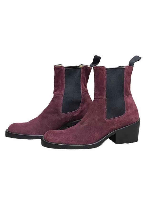 David Eden Vintage Vero Cuoio X Alberto Fermani Suede Leather Boots Size US 6 / IT 36 - 2 Thumbnail