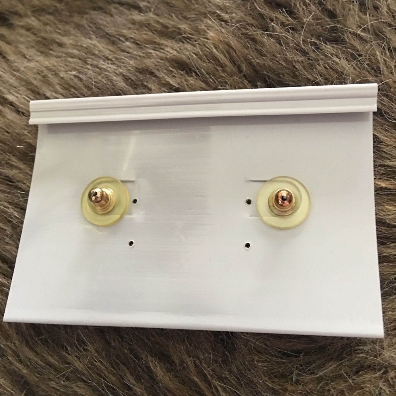 Jewelry Vintage Bellissima Choice gold tone button earring Size ONE SIZE - 5 Thumbnail