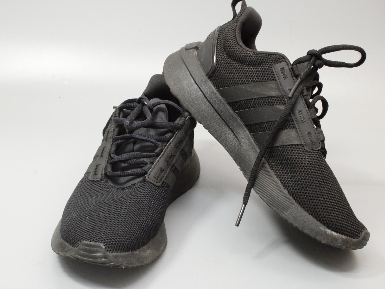 Adidas Adidas Women's Black Mesh Sneakers Running Shoes Size US 5.5 / IT 35.5 - 1 Thumbnail