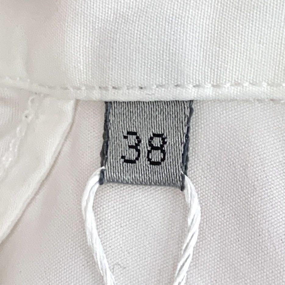Dior Dior White Bee Embroidered Long Sleeve Shirt K26WX Size S / US 4 / IT 40 - 7 Thumbnail