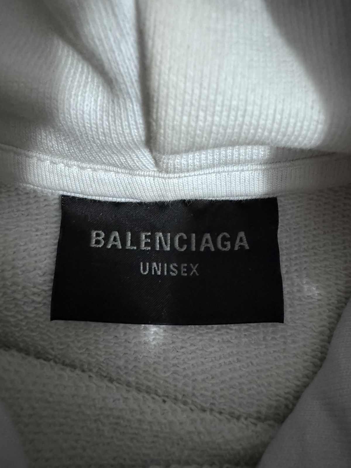 Balenciaga Balenciaga DIY College Logo Hoodie White 🌊🌊BLUELLE🌊🌊 Size US M / EU 48-50 / 2 - 3 Thumbnail