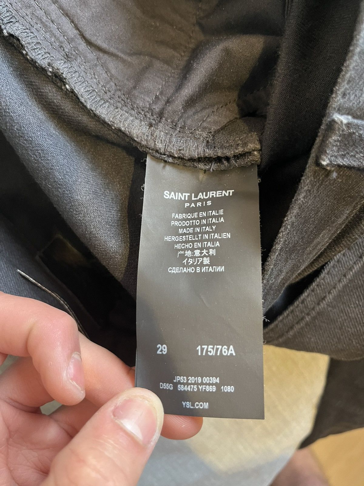 Saint Laurent Paris Saint laurent paris D20 ss18 Size US 29 - 5 Thumbnail