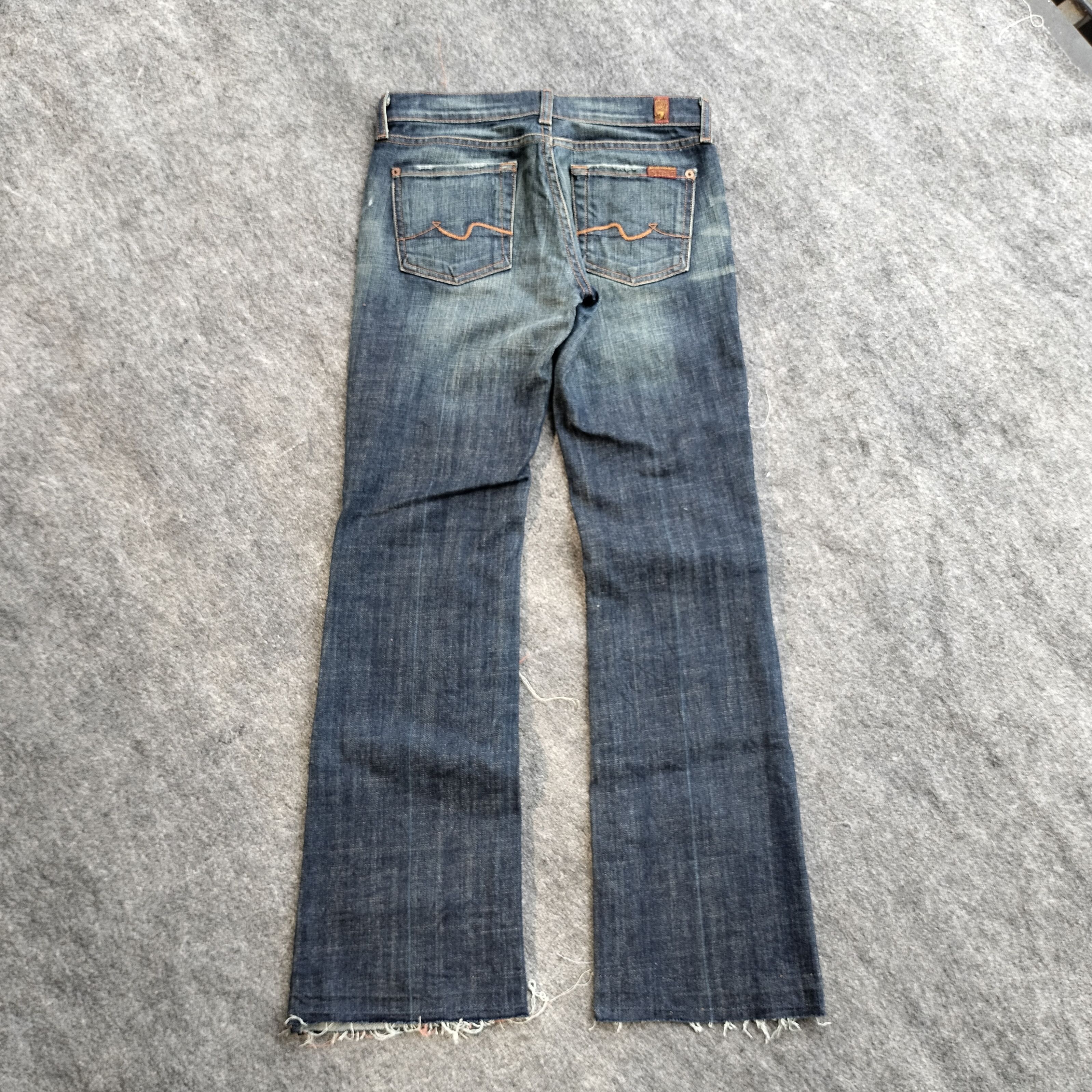 7 For All Mankind Peace patchwork boot cut denim Size US 29 - 11 Thumbnail