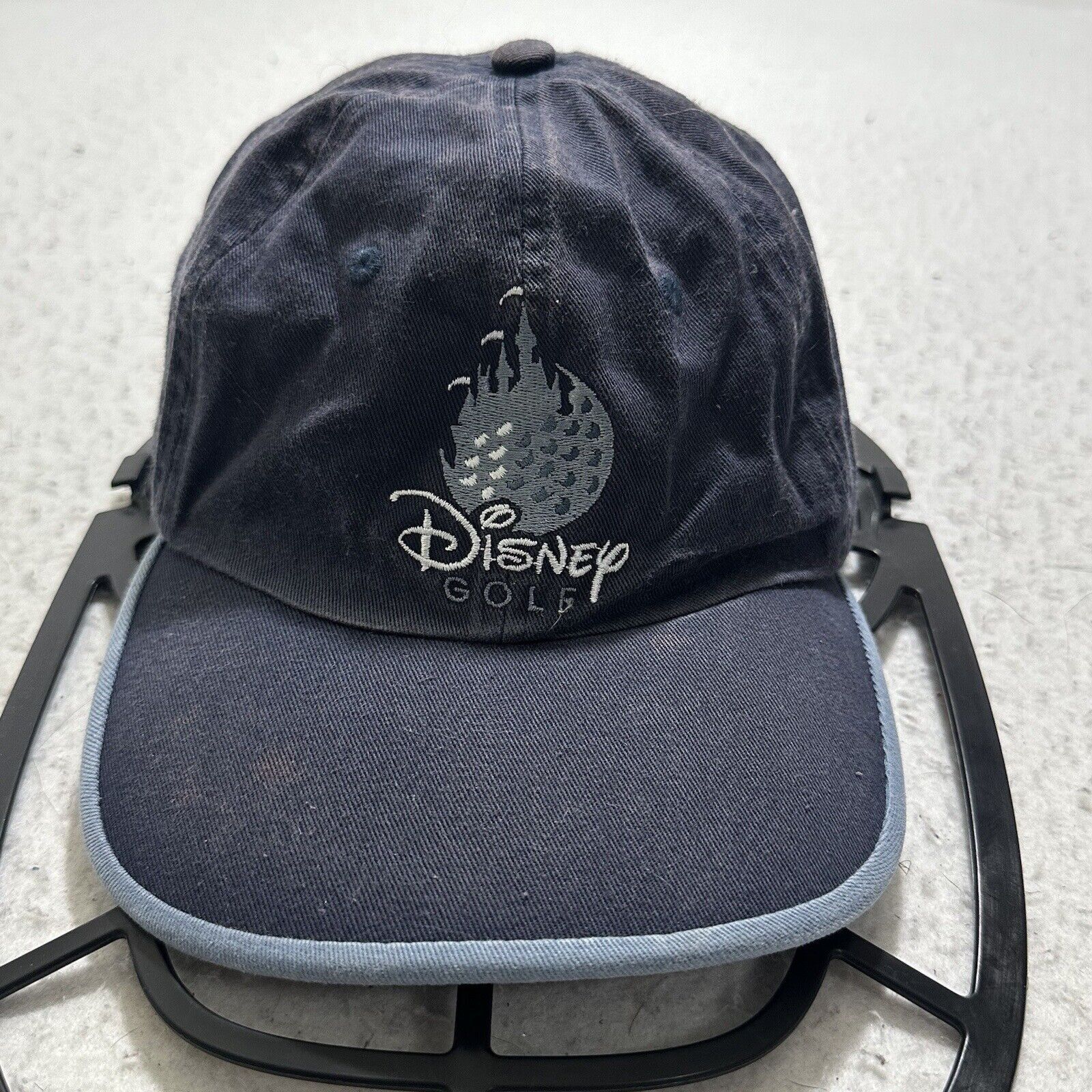 Disney Vintage Disney Golf Baseball Cap Hat Navy Blue Disney World Size ONE SIZE - 2 Thumbnail