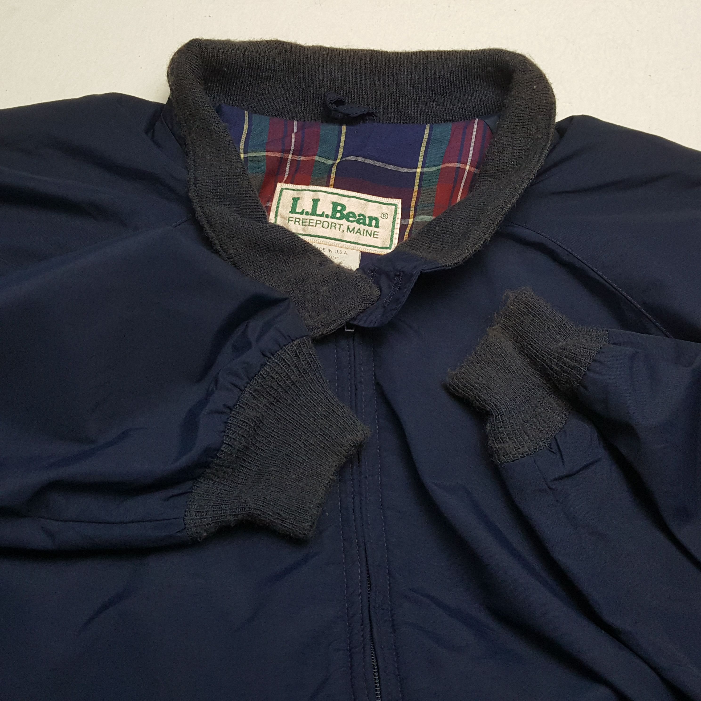 L.L. Bean × Vintage Vintage L.L.BEAN Streetwear Style Bombers Jacket Size US XL / EU 56 / 4 - 7 Thumbnail