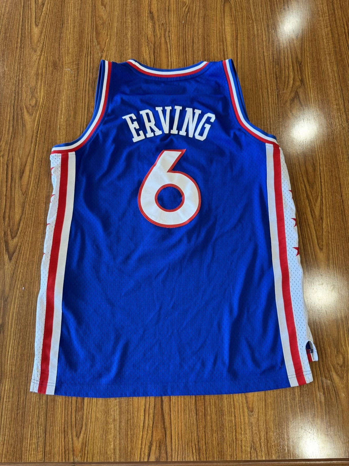 Adidas Dr. J Sixers Jersey Julius Erving Size US L / EU 52-54 / 3 - 2 Thumbnail