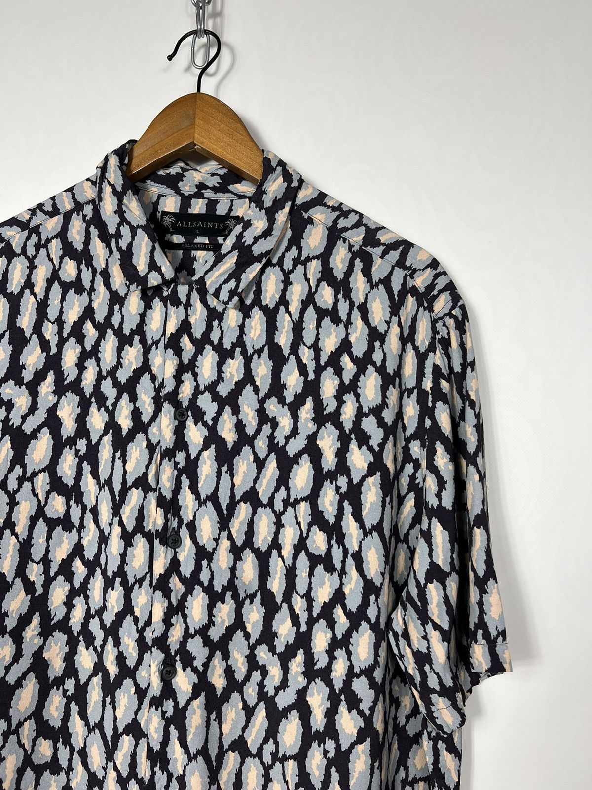 Other Alssaints 100% Viscose Catamere SS Hawaii Shirt Size US L / EU 52-54 / 3 - 3 Thumbnail