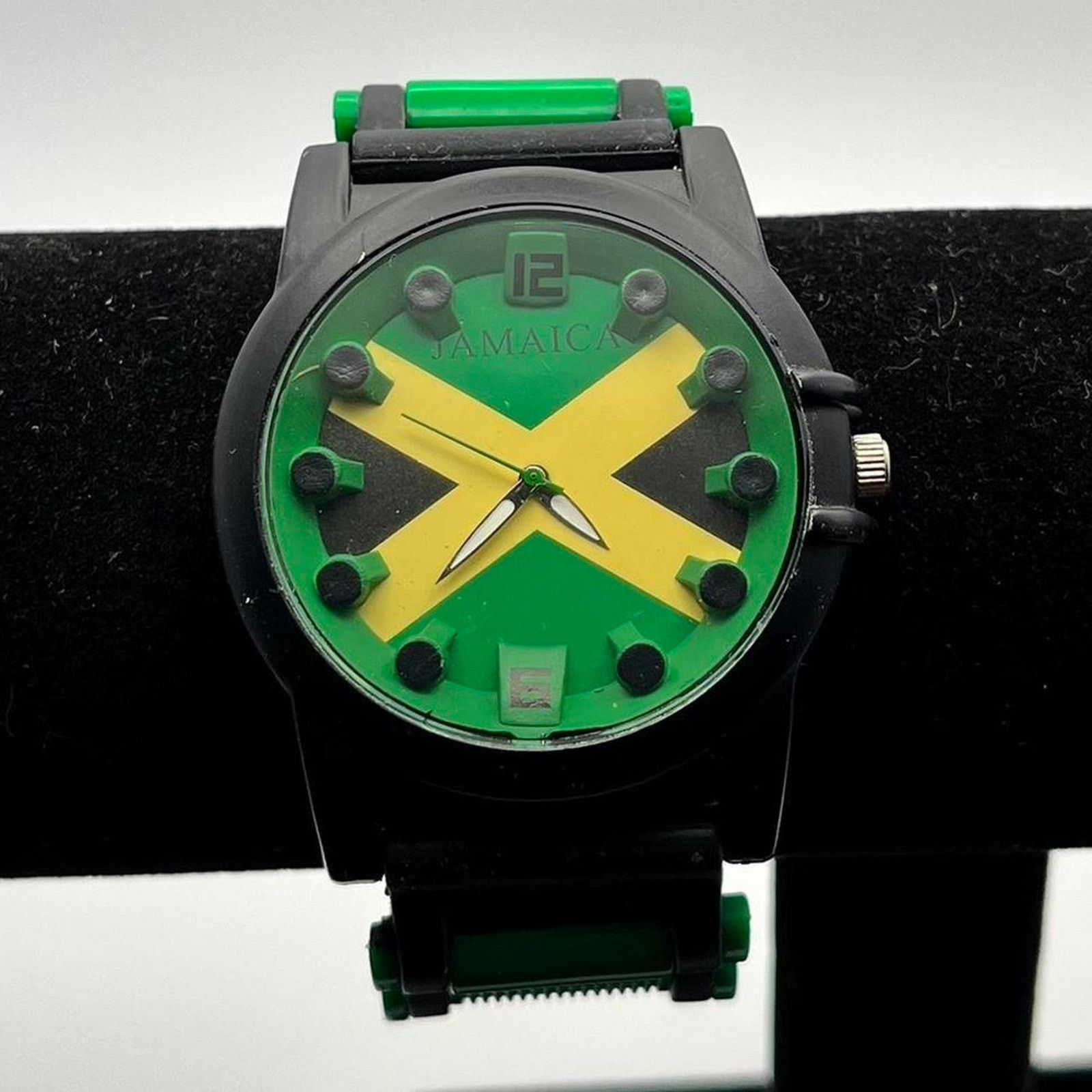 Other Jamaican Green & Yellow Men's Watch Size ONE SIZE - 2 Thumbnail