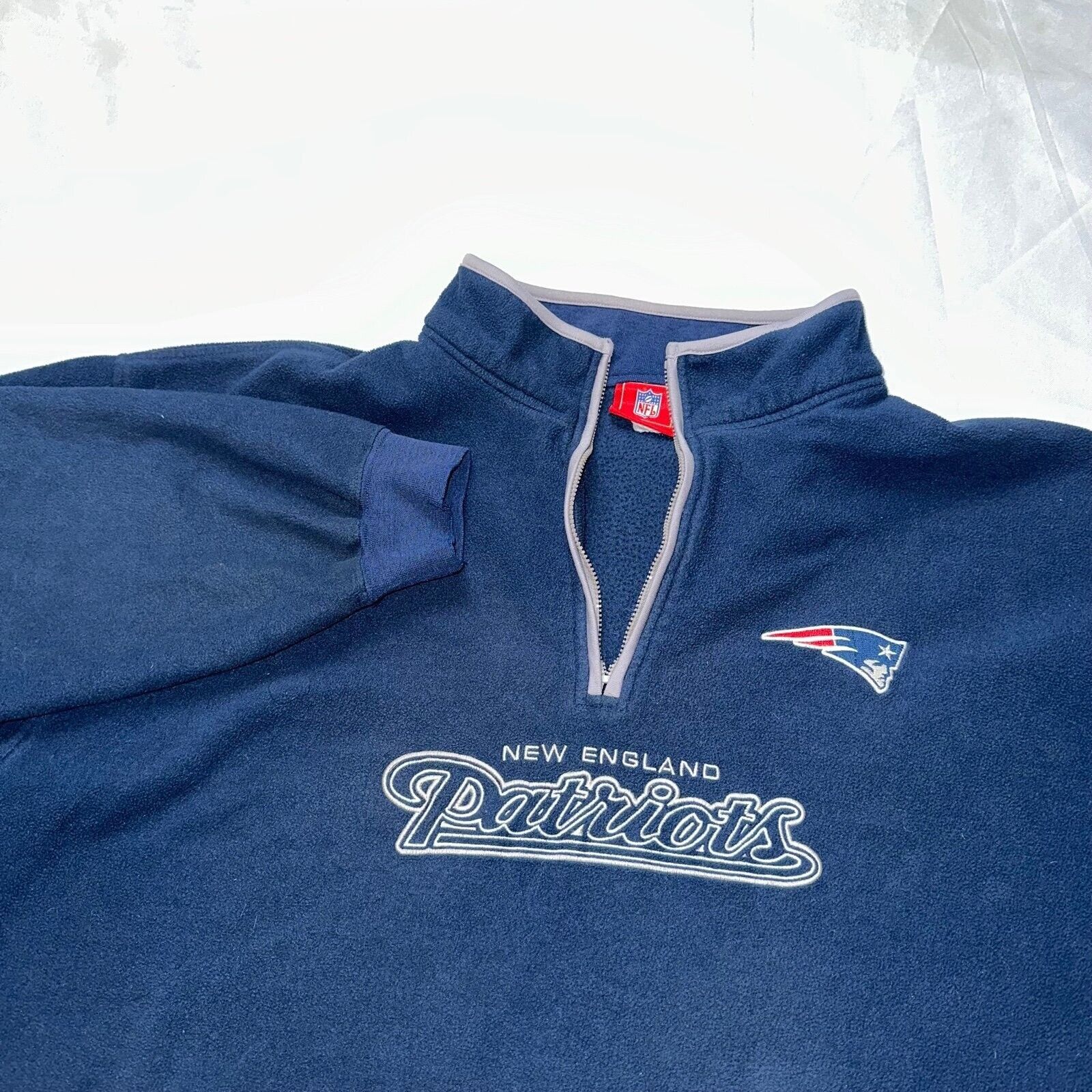 NFL VINTAGE New England Patriots Sweatshirt Pullover Sweater NF Size US XXL / EU 58 / 5 - 1 Thumbnail